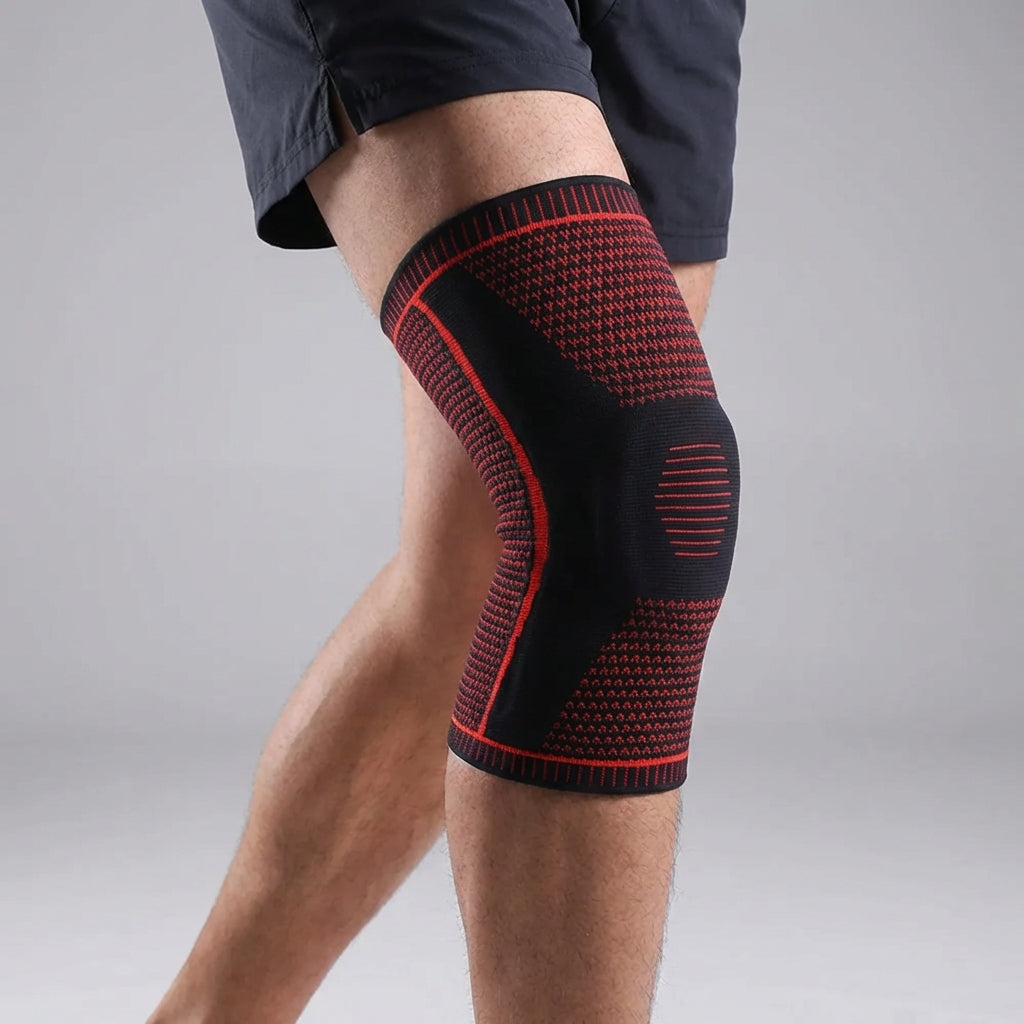 Kompressions-Kniebandage mit Patellapad für Sportler und Alltag