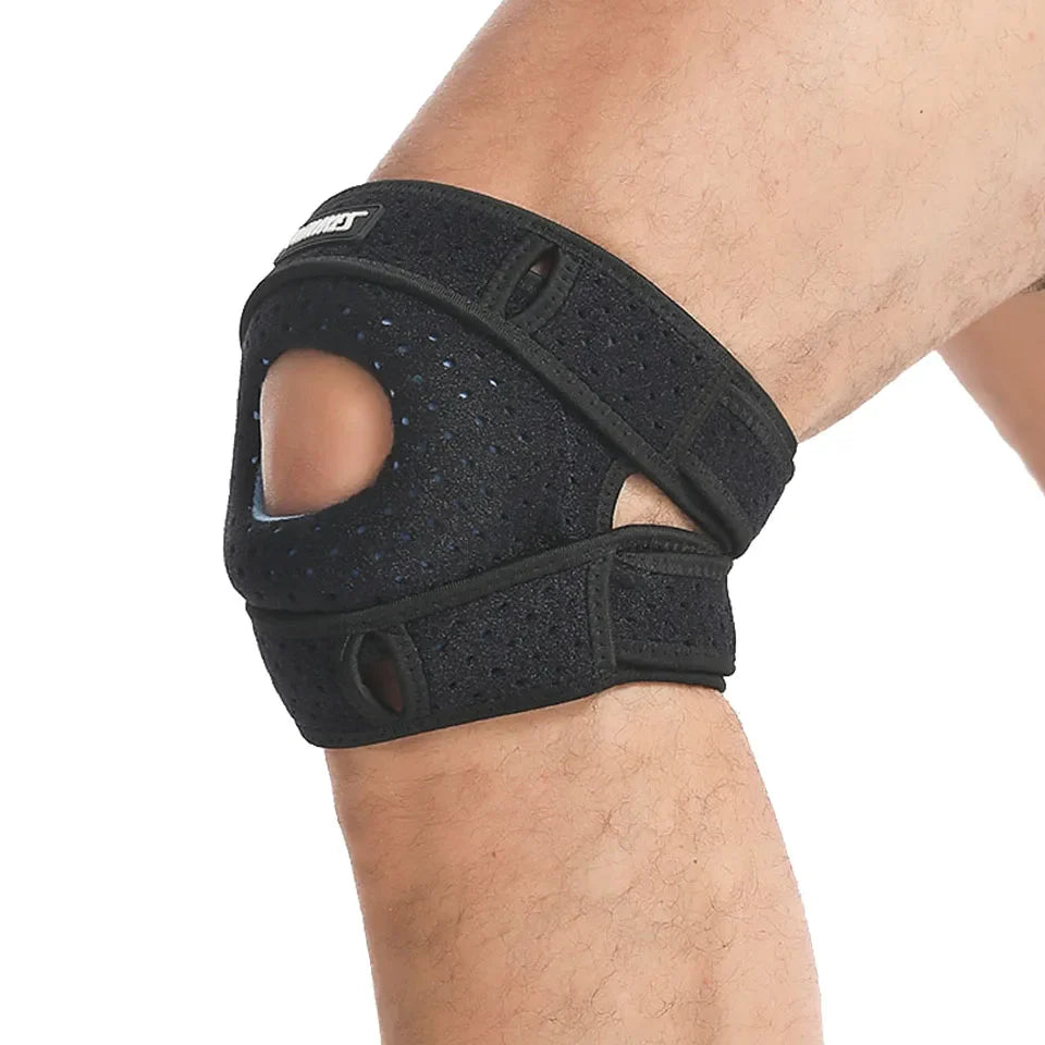 Patella-Kniebandage mit verstellbaren Riemen atmungsaktiv stabilisierend