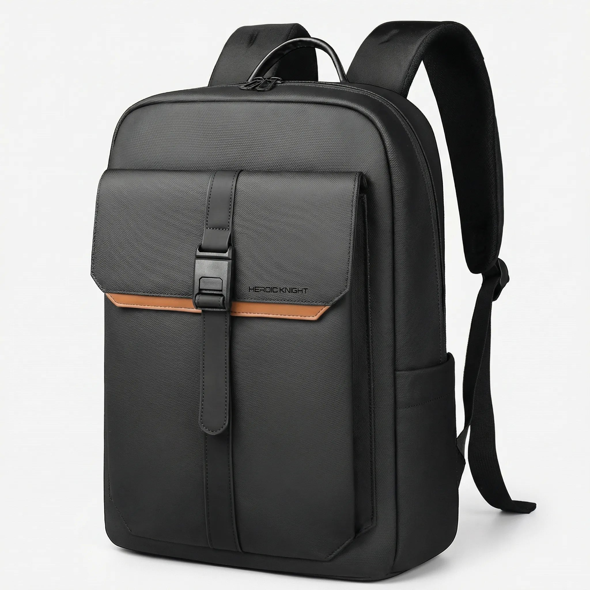 Business-Rucksack mit Klappverschluss, wasserabweisend für Laptops