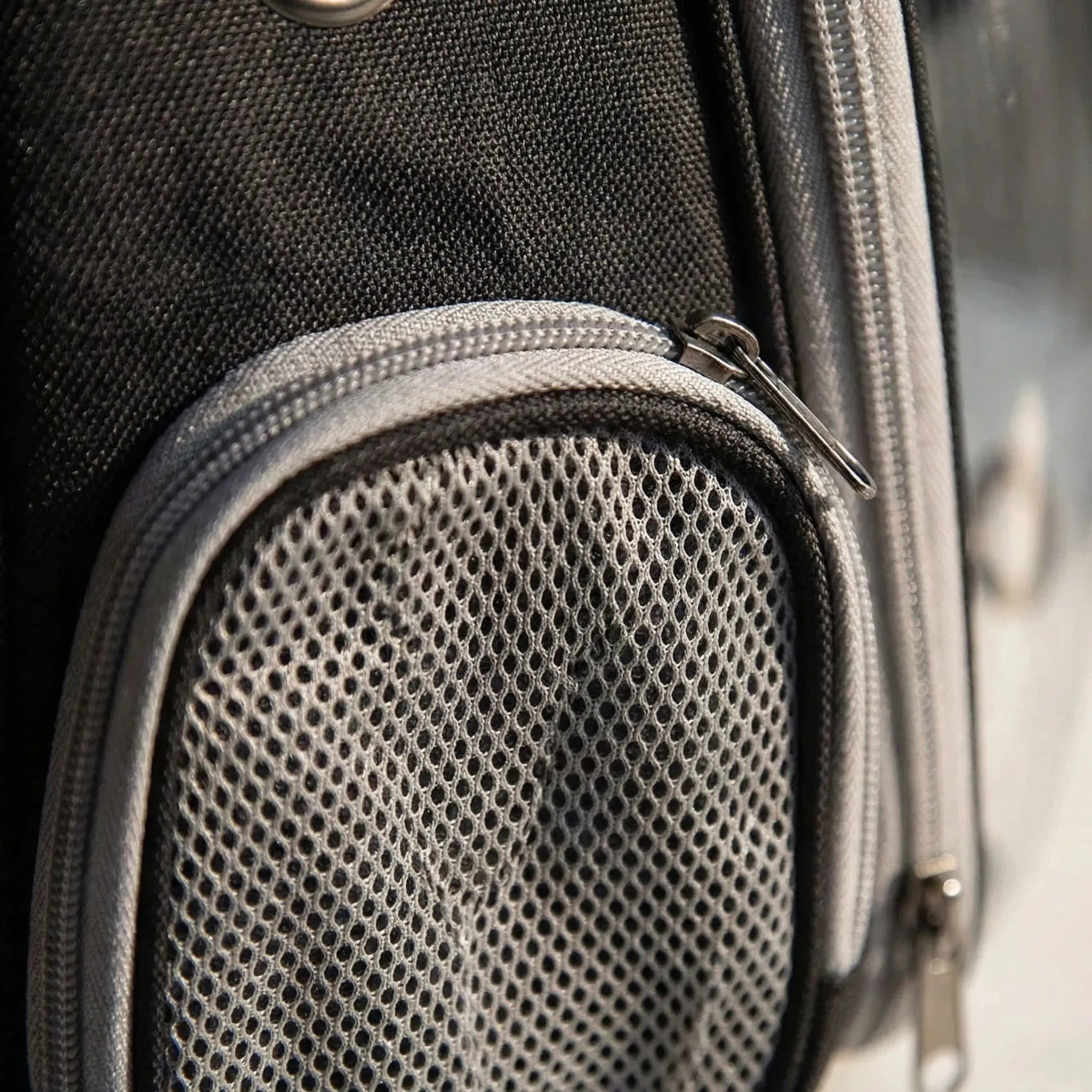 Haustierrucksack mit transparentem Blasenfenster atmungsaktiv