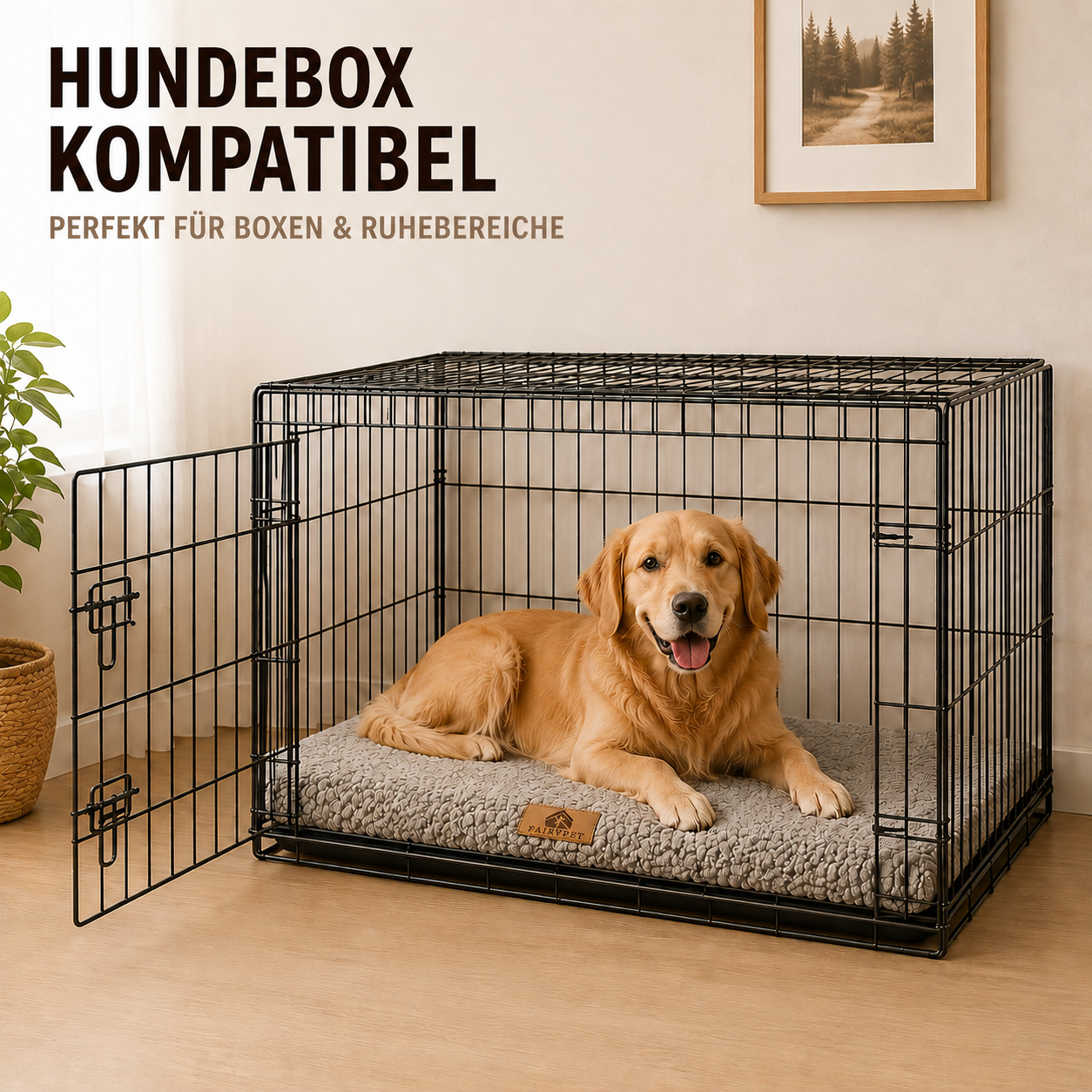 Nordspur | Pawventure Flache Orthopädische Schaumstoff Hundematte