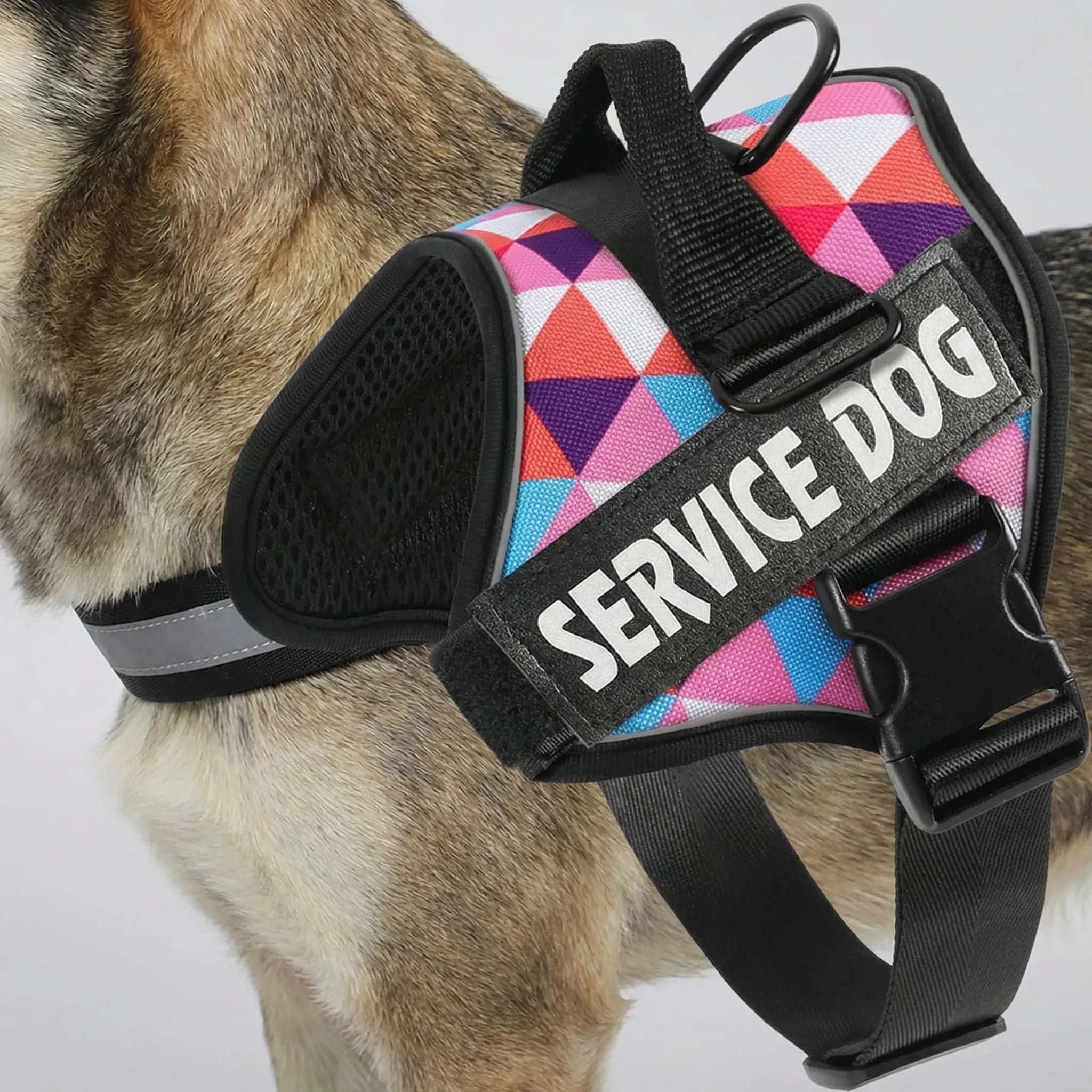 Hundegeschirr Brustgeschirr reflektierend verstellbar für große Hunde