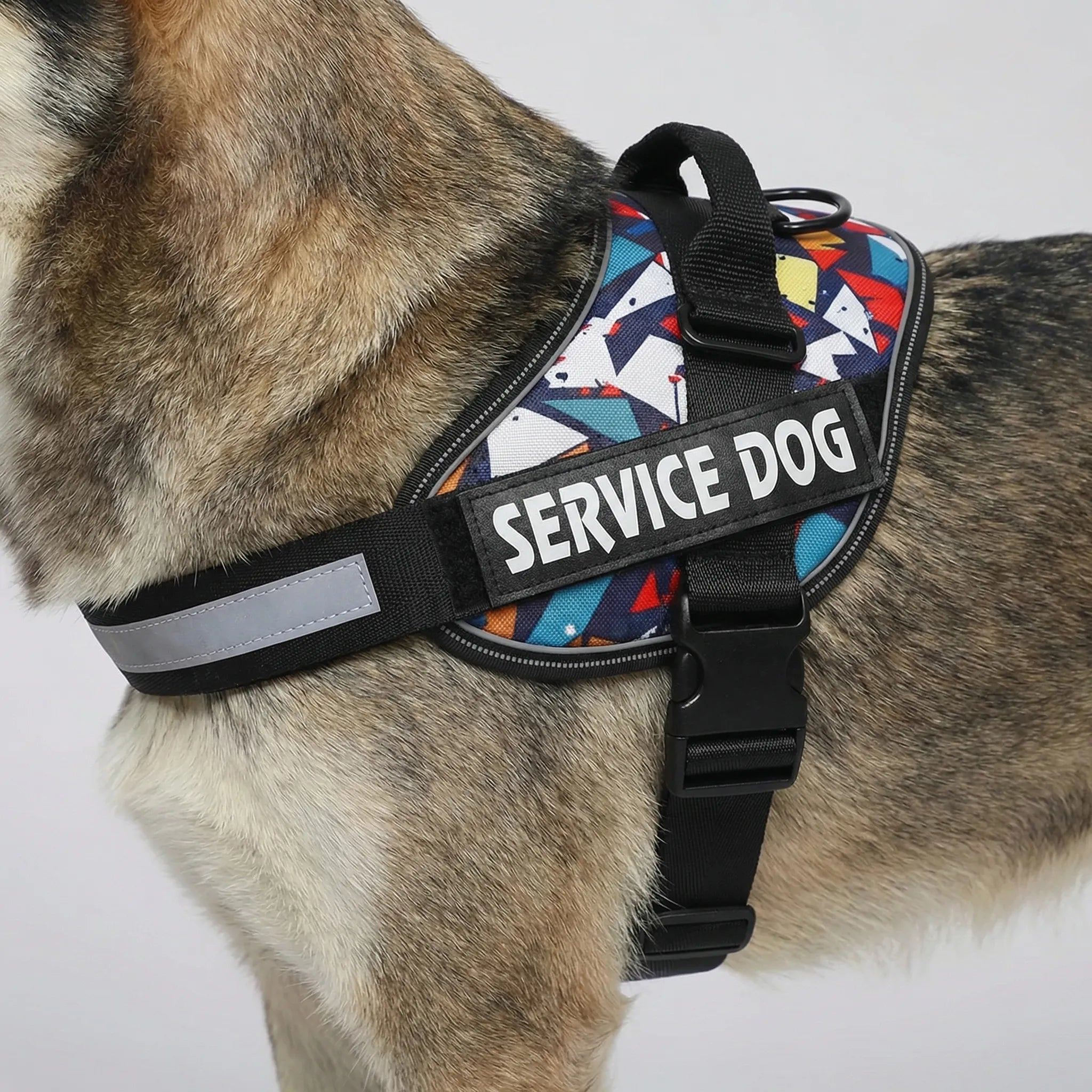 Hundegeschirr Brustgeschirr reflektierend verstellbar für große Hunde