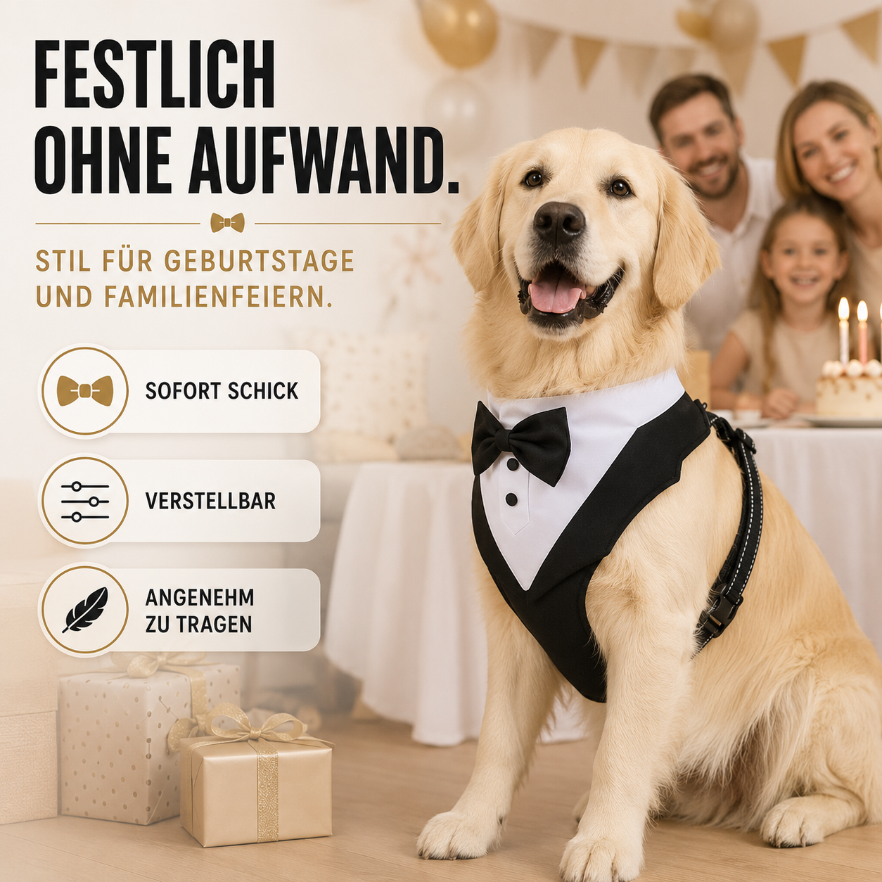Nordspur | Pawxedo Verstellbares Fliege-Westengeschirr