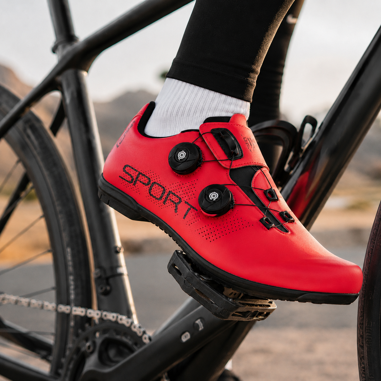 Nordspur | Pedalyx Flachpedal Schuh ohne Klickverbindung