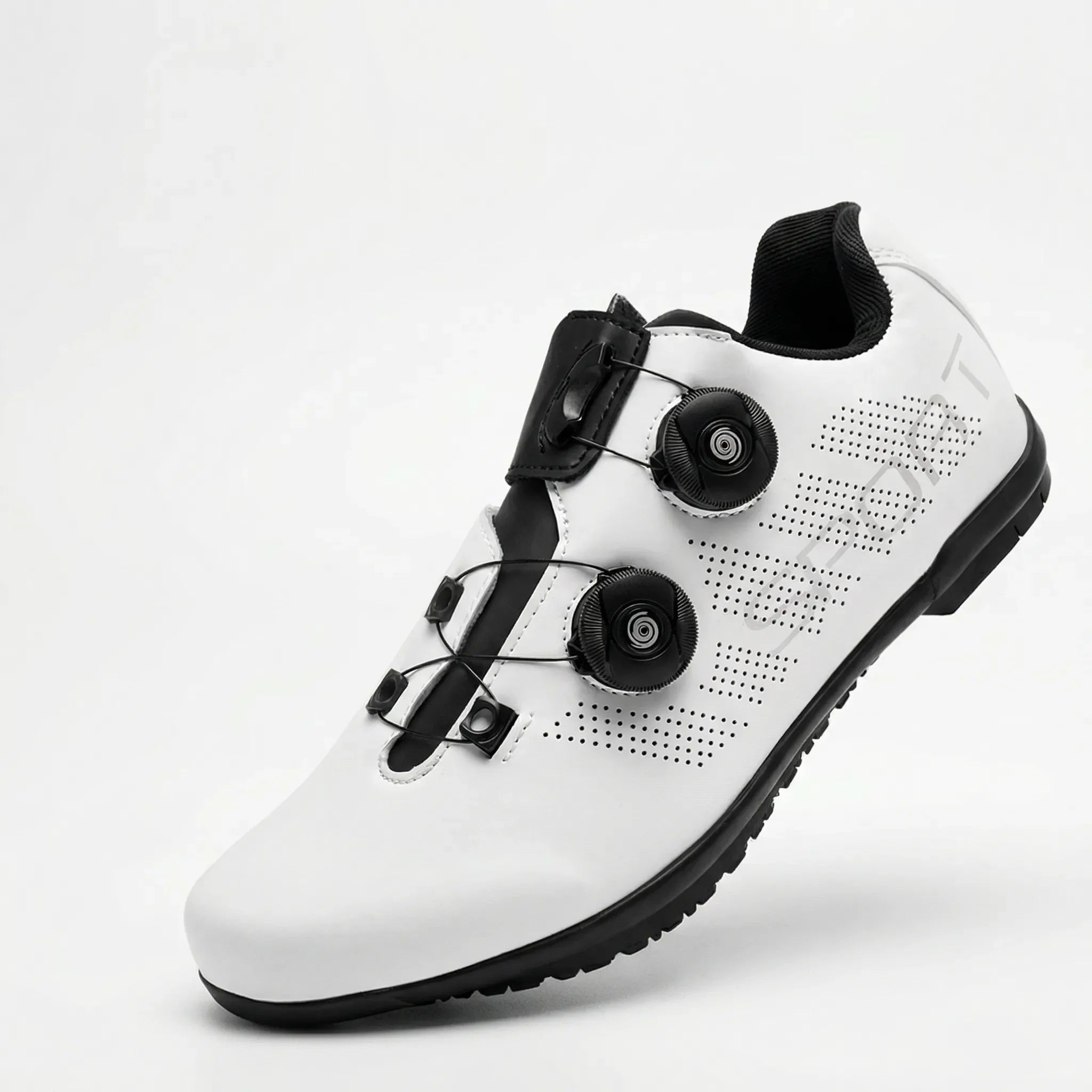 Flachpedal Radsportschuh Drehverschluss atmungsaktiv Unisex