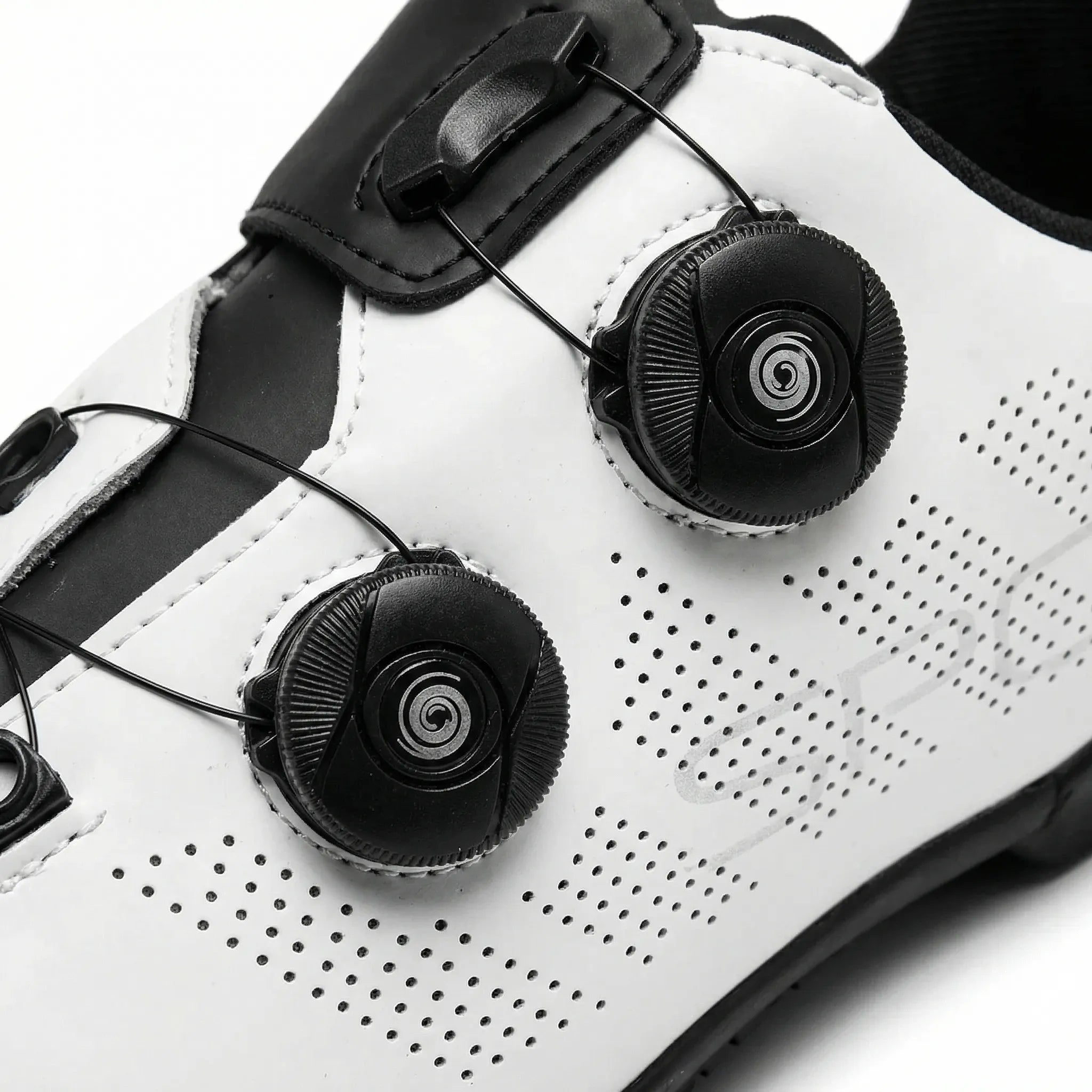 Flachpedal Radsportschuh Drehverschluss atmungsaktiv Unisex
