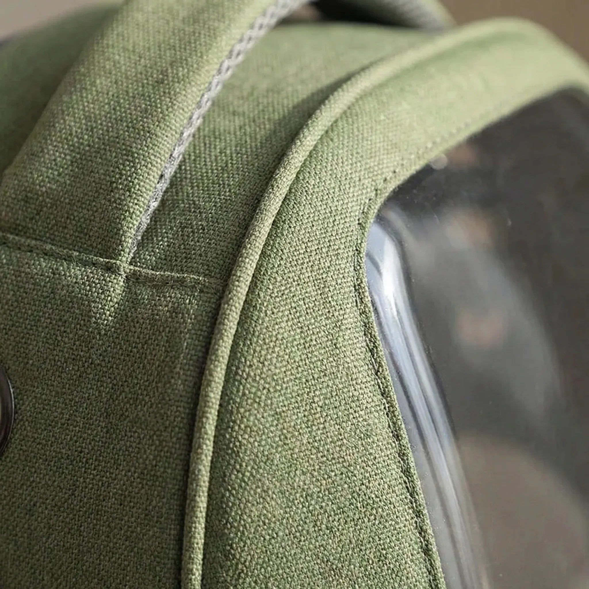 Haustier-Reiserucksack mit transparentem Fenster atmungsaktiv