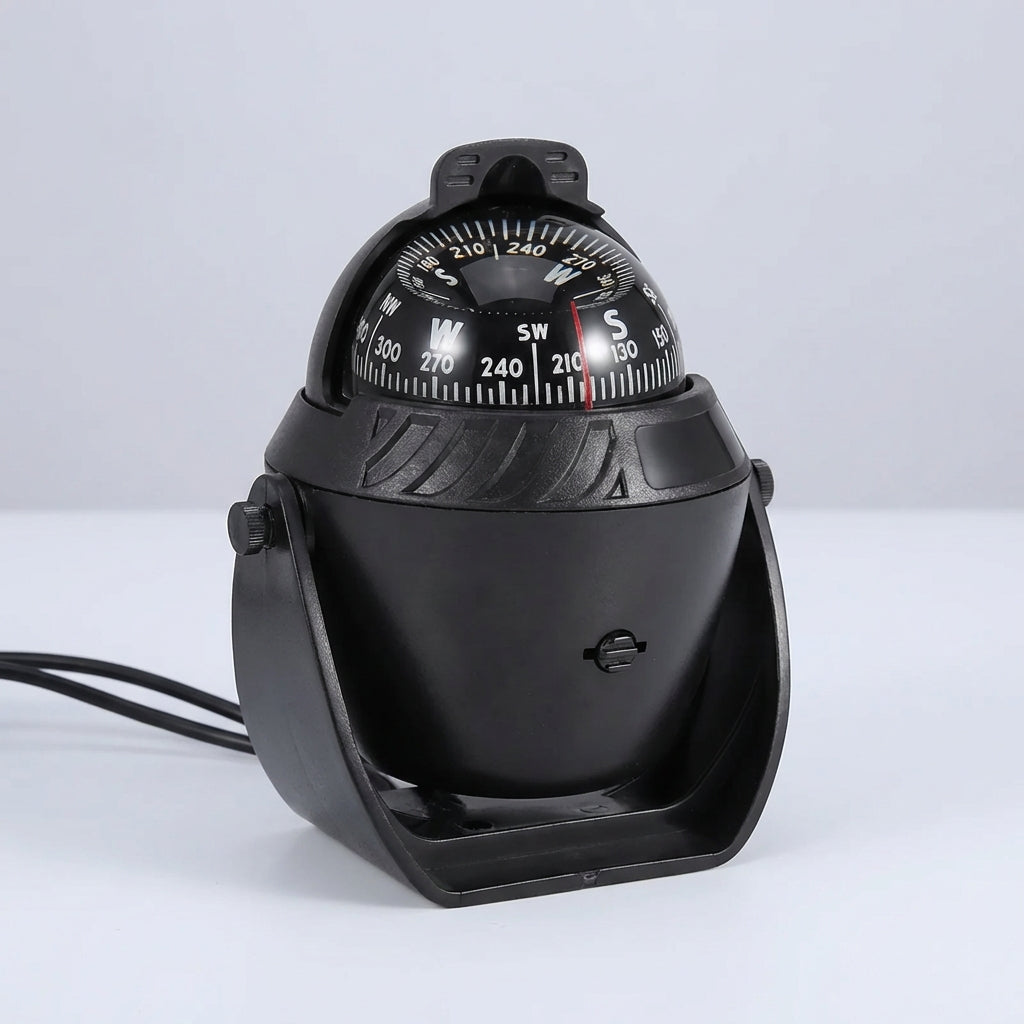 Beleuchteter Kompass schwenkbar LED Armaturenbrett Auto Boot