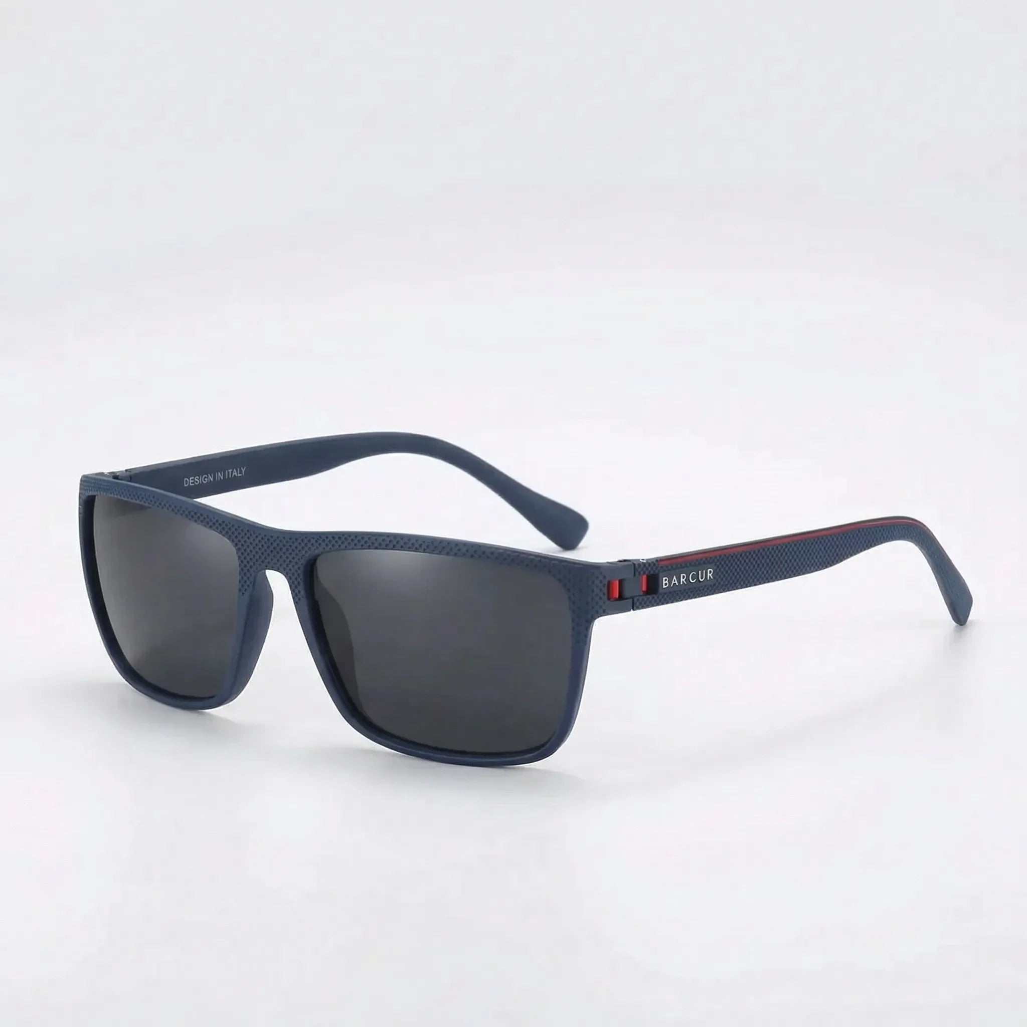 Polarisierte Sportsonnenbrille quadratischer Rahmen mit flexiblem Material