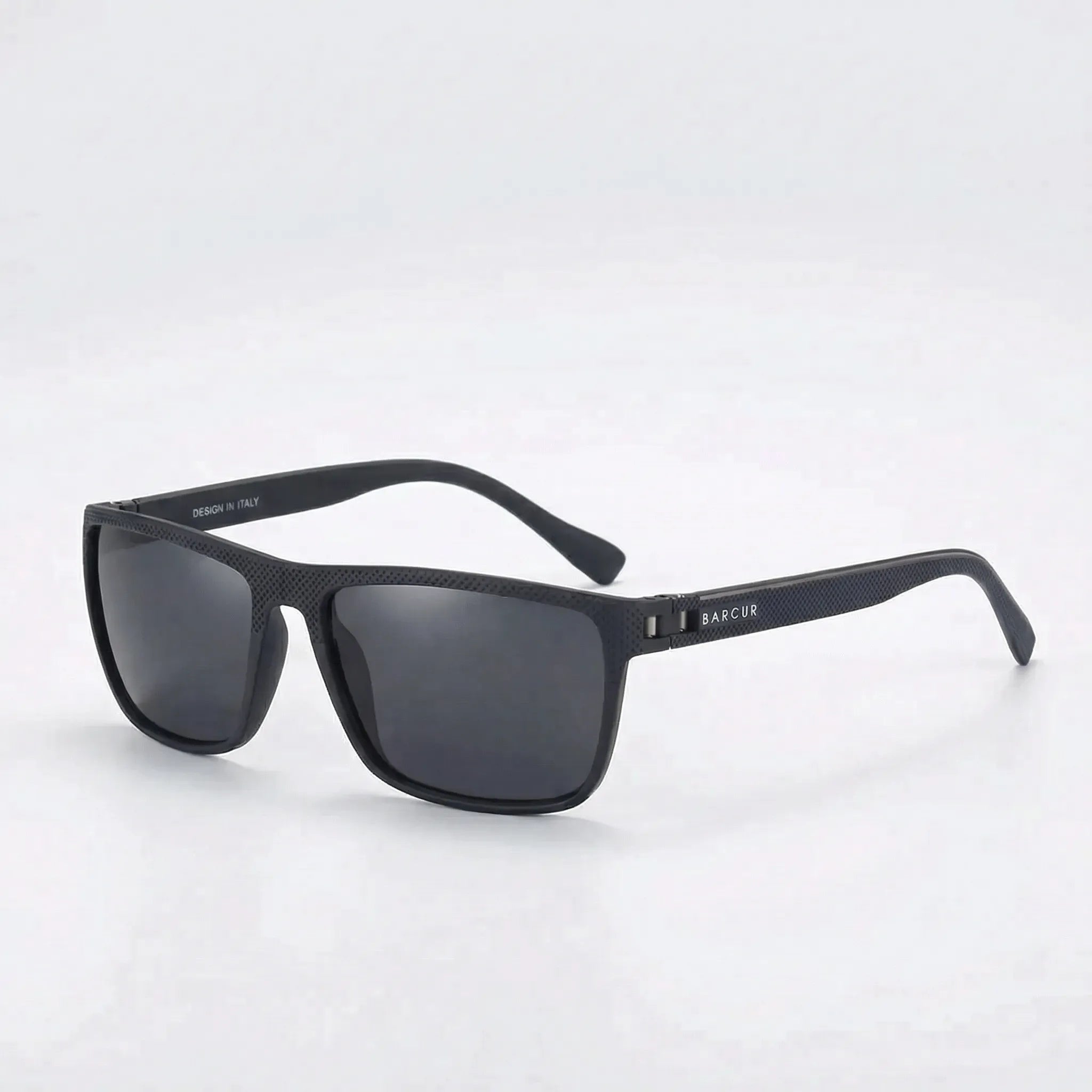 Polarisierte Sportsonnenbrille quadratischer Rahmen mit flexiblem Material