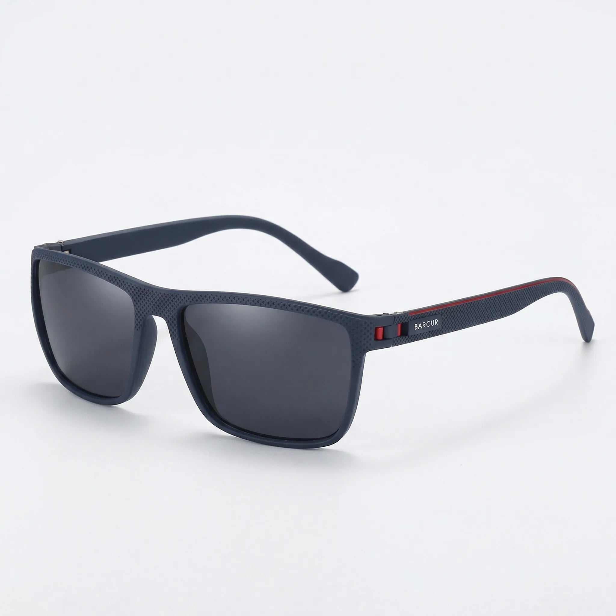 Polarisierte Sportsonnenbrille quadratischer Rahmen mit flexiblem Material