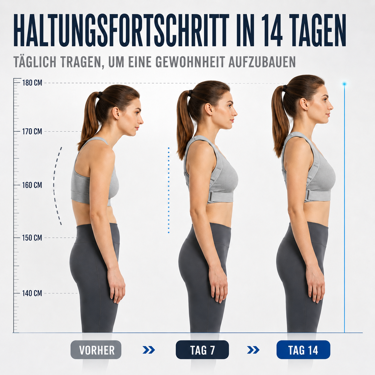 Nordspur | Postuvalve Verstellbare Rücken-Haltungsorthese