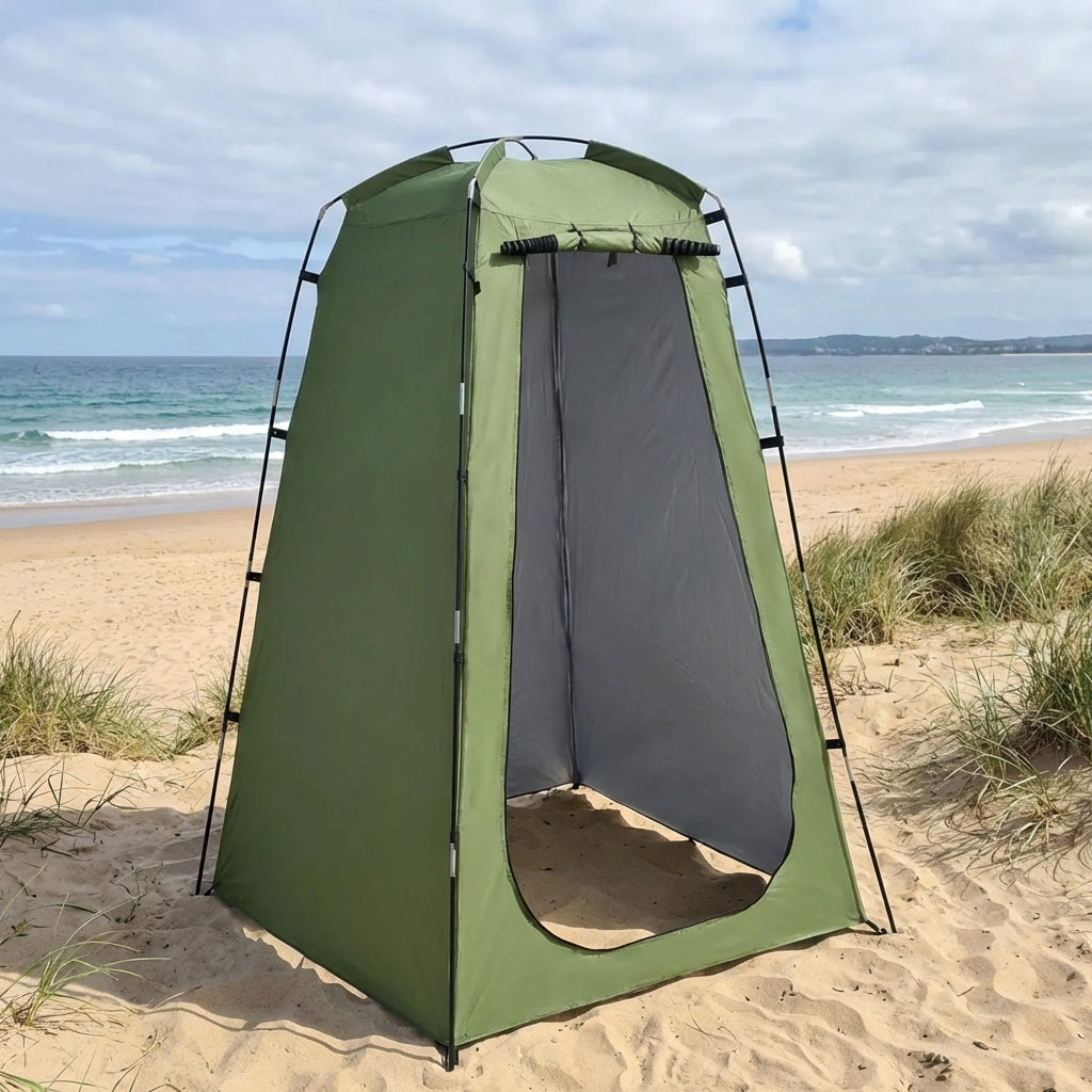 Tragbares Sichtschutzzelt für Camping und Outdoor-Aktivitäten