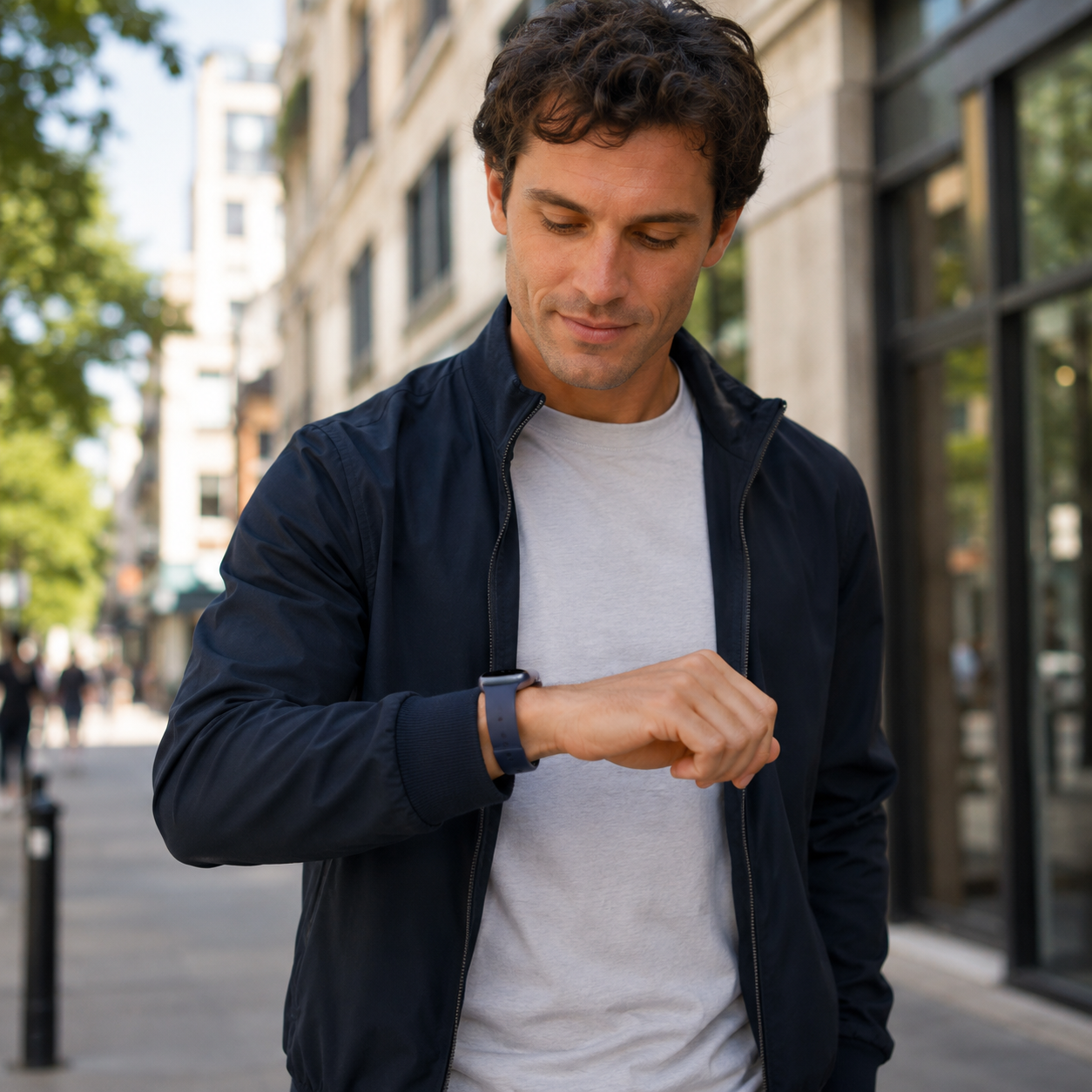 Nordspur | PulseTrack One Fitness Tracker | Schritte, Kalorien & Puls, 7 Tage Akku