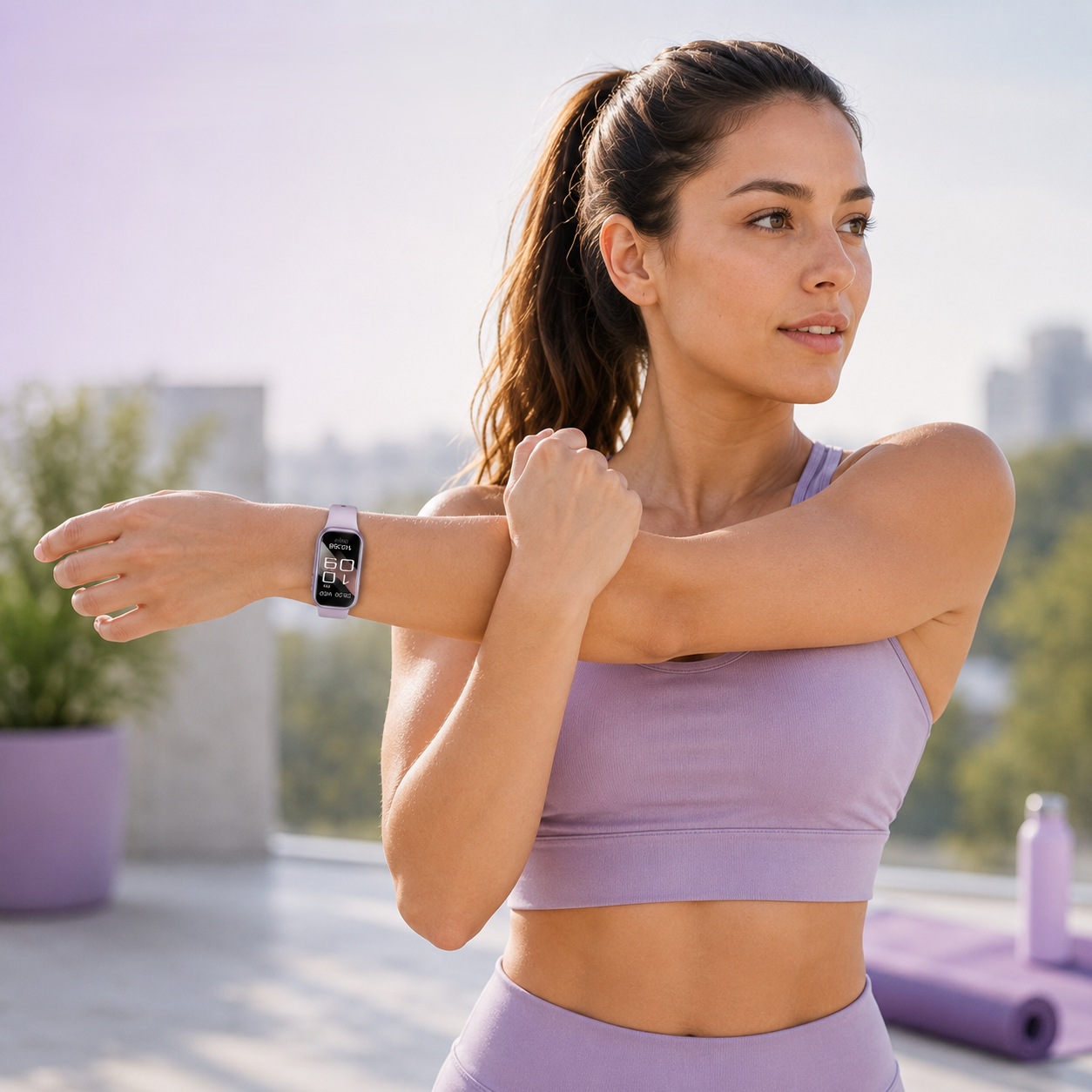 Nordspur | PulseTrack One Fitness Tracker | Schritte, Kalorien & Puls, 7 Tage Akku