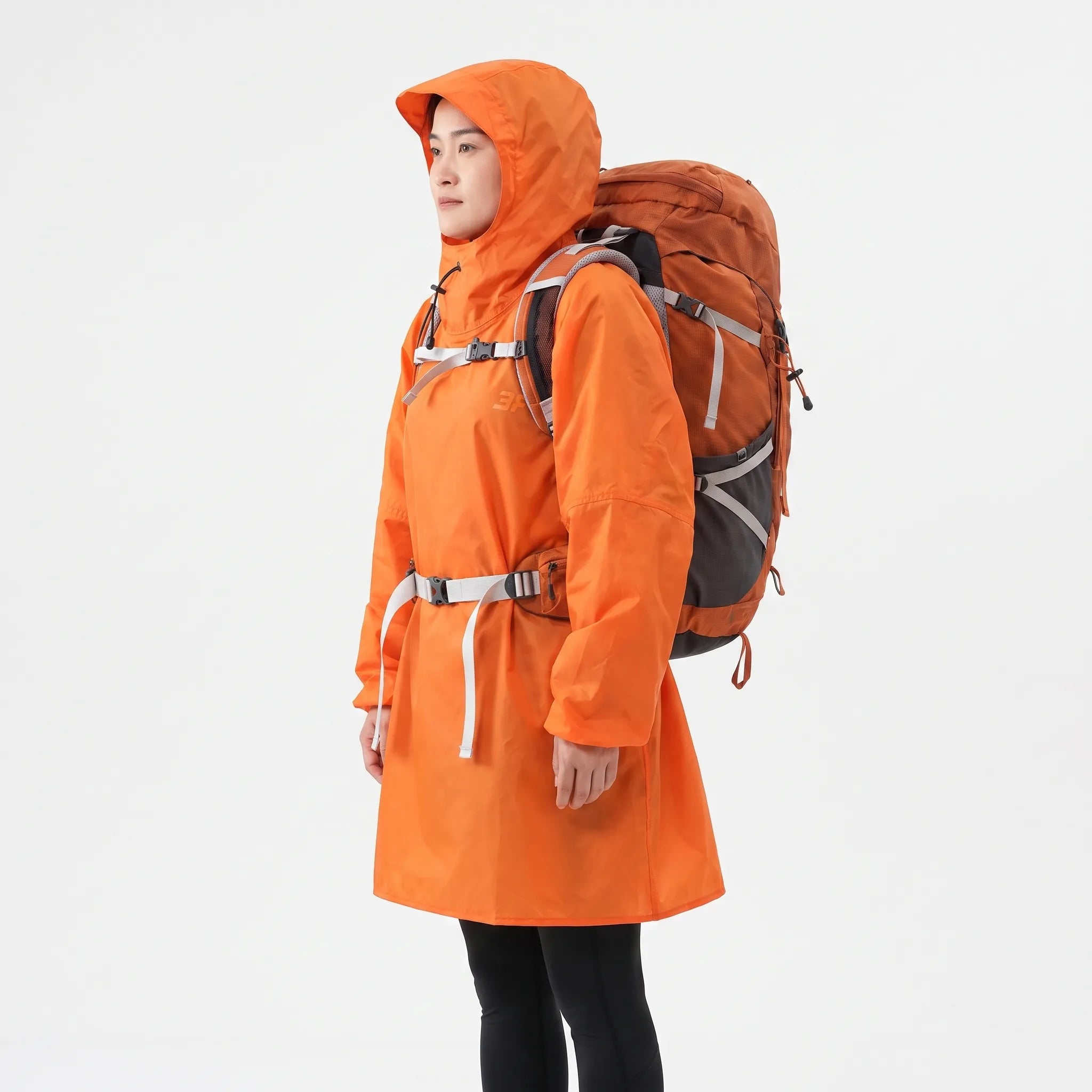 Nordspur | RainGuard Leichter Regenponcho Mit Ärmeln