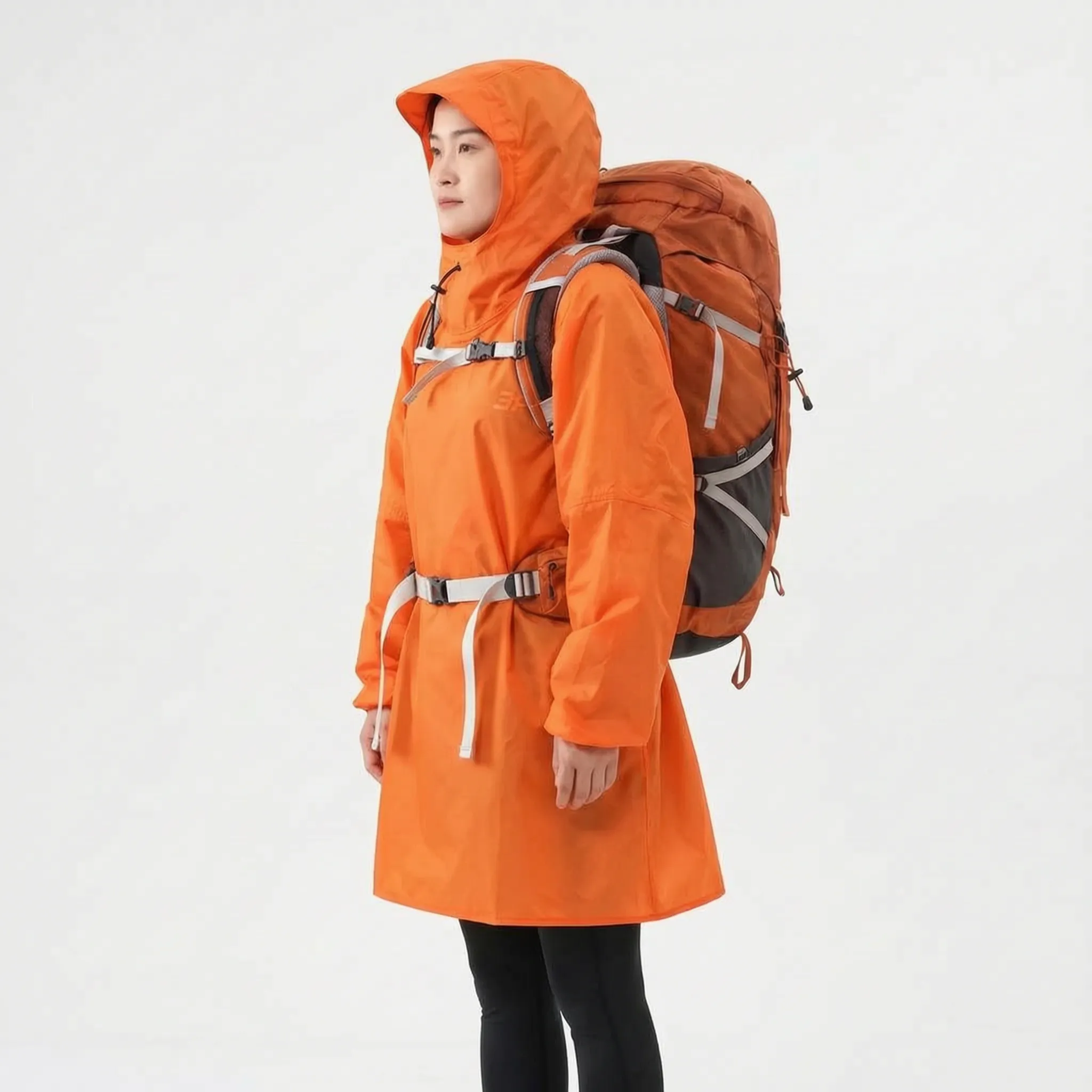 Nordspur | RainGuard Leichter Regenponcho Mit Ärmeln