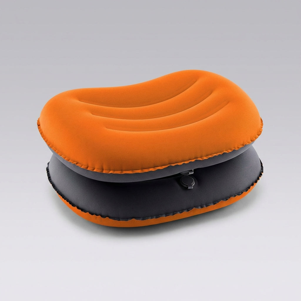 Aufblasbares Reisekissen ergonomisch wasserfest kompakt