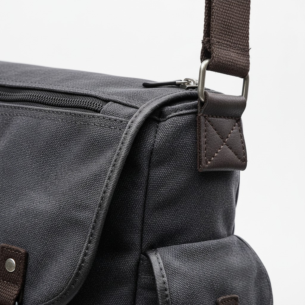 Nordspur | Retro Canvas Messenger Bag
