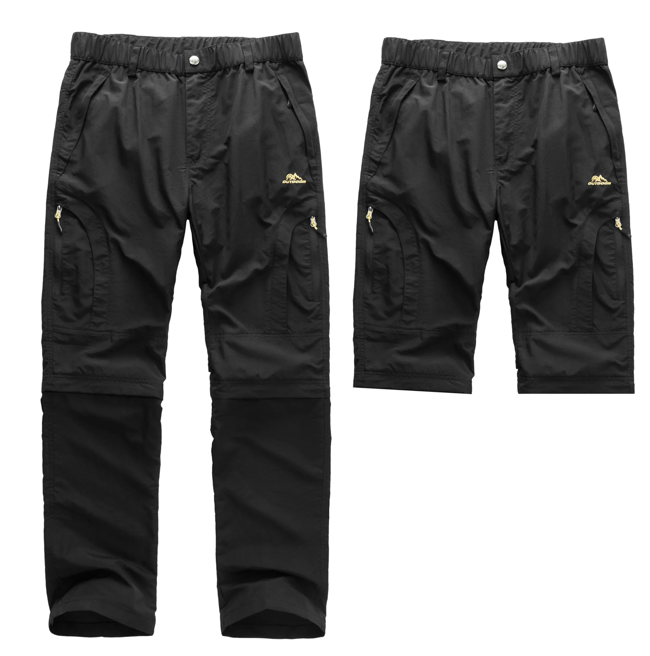 Zip-Off Wanderhose für Herren, schnelltrocknend und robust