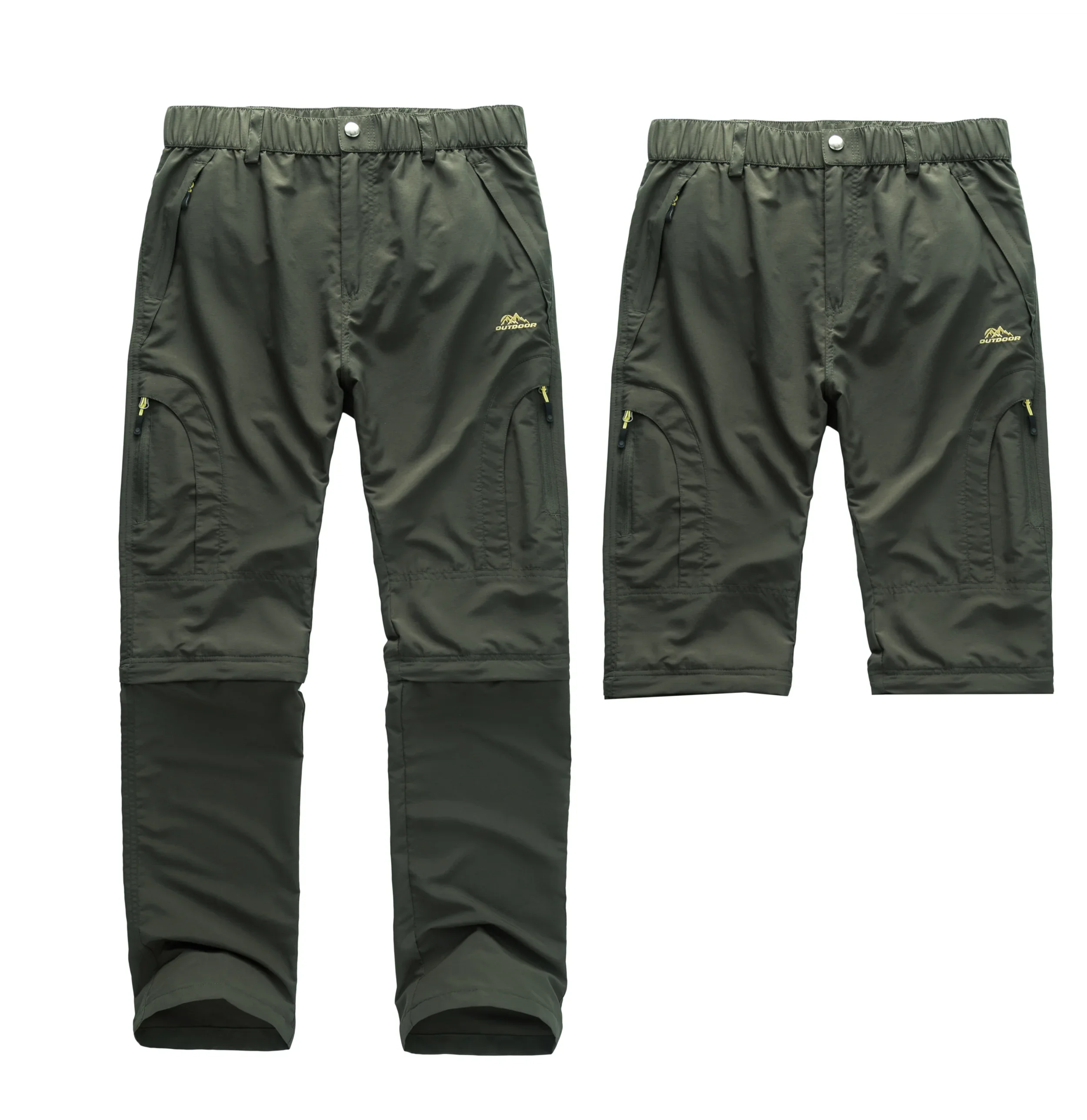 Zip-Off Wanderhose für Herren, schnelltrocknend und robust