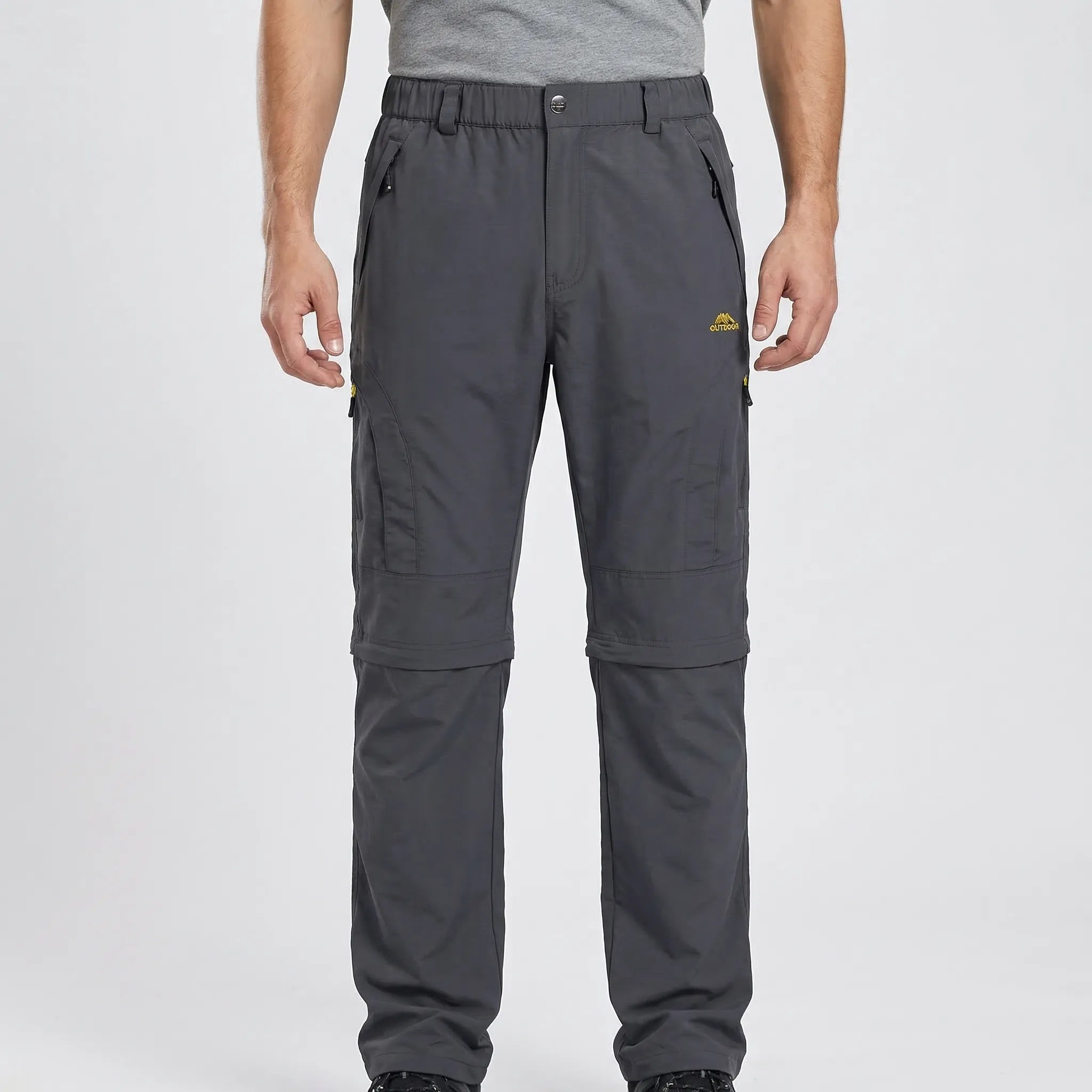 Zip-Off Wanderhose für Herren, schnelltrocknend und robust