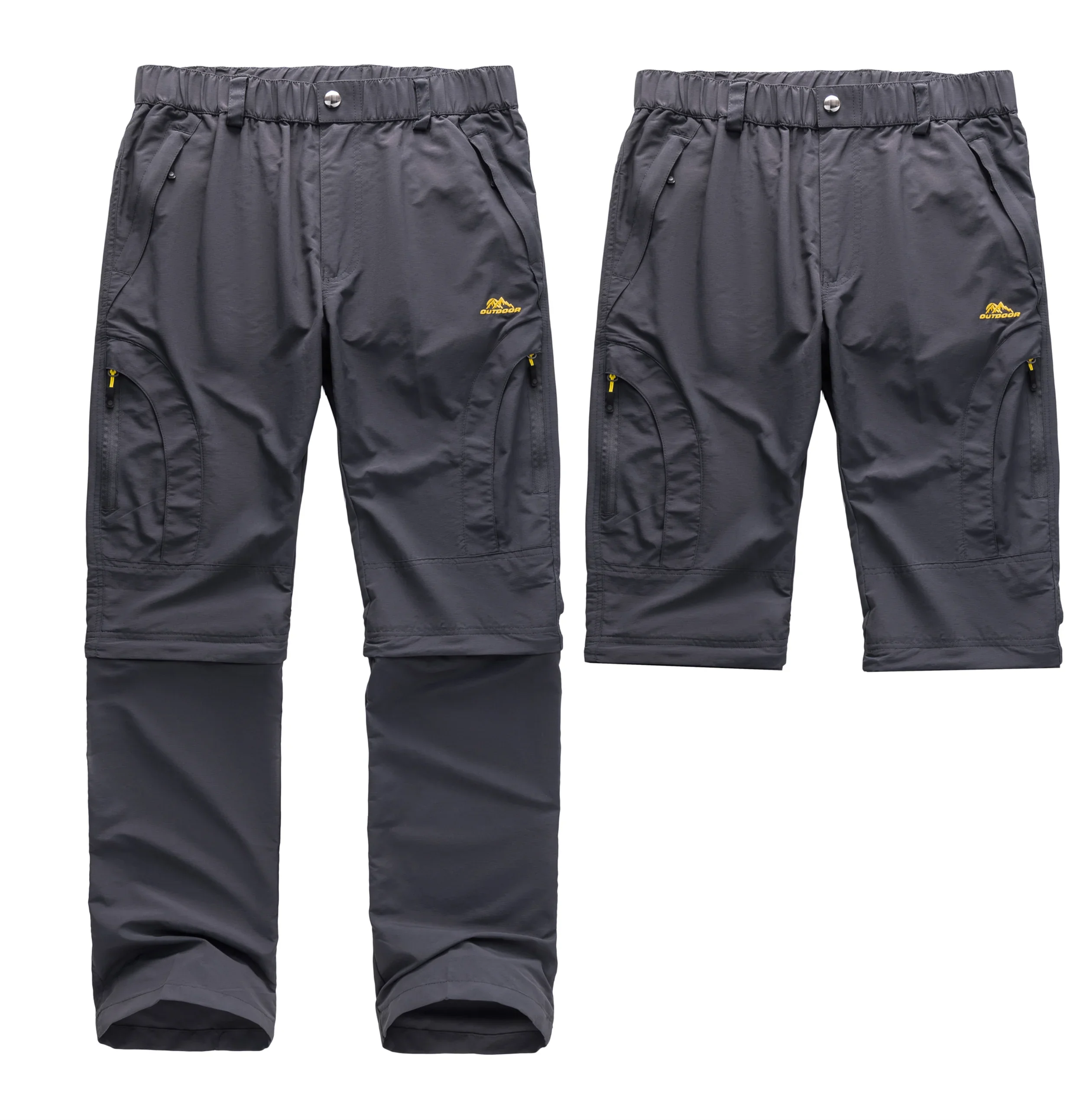 Zip-Off Wanderhose für Herren, schnelltrocknend und robust