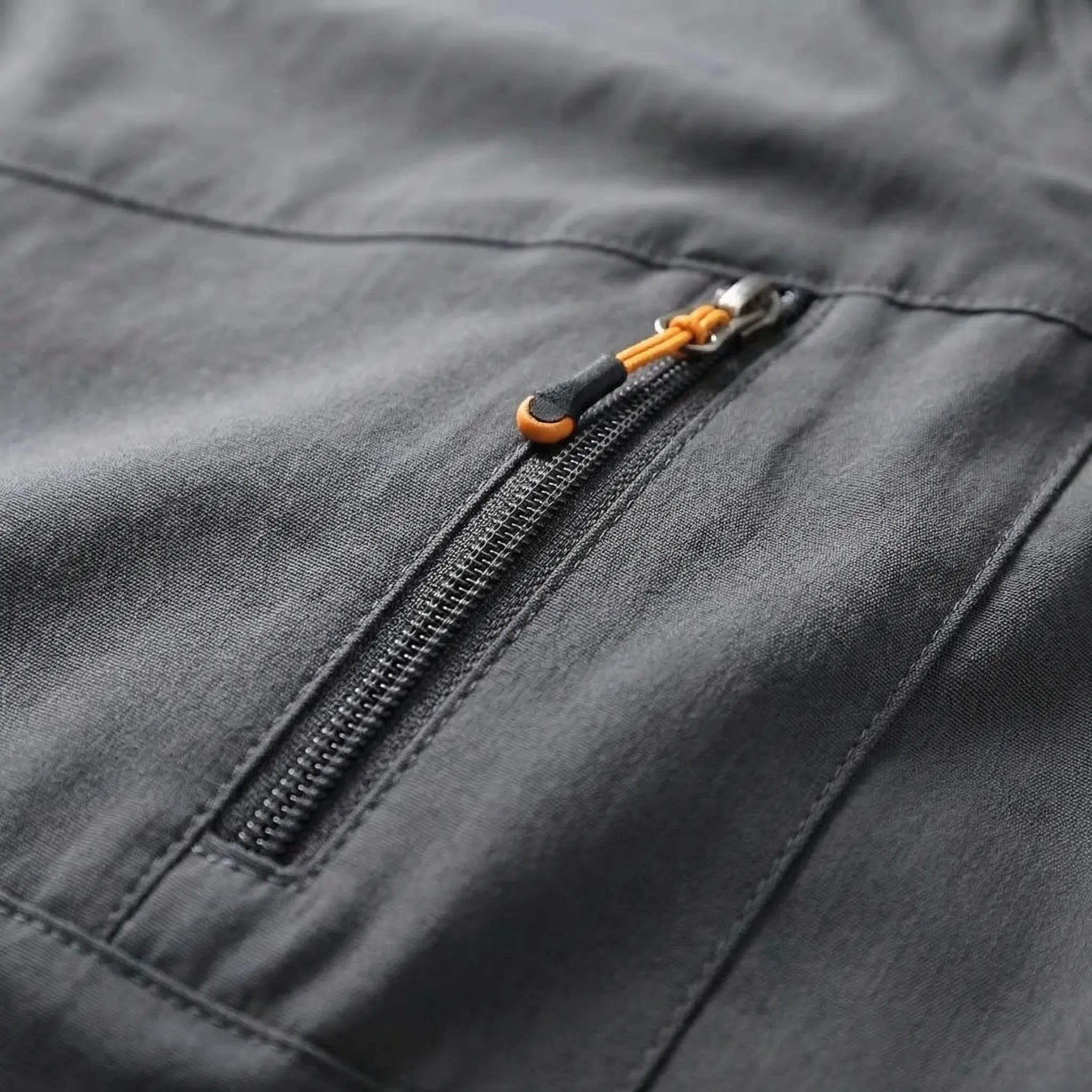 Herren Cargo Zip-Off Wanderhose schnelltrocknend mit Reißverschlusstaschen