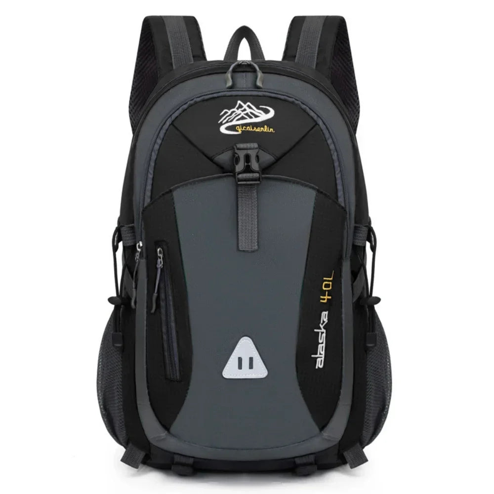 Wanderrucksack mit mehreren Fächern wasserabweisendes Nylon