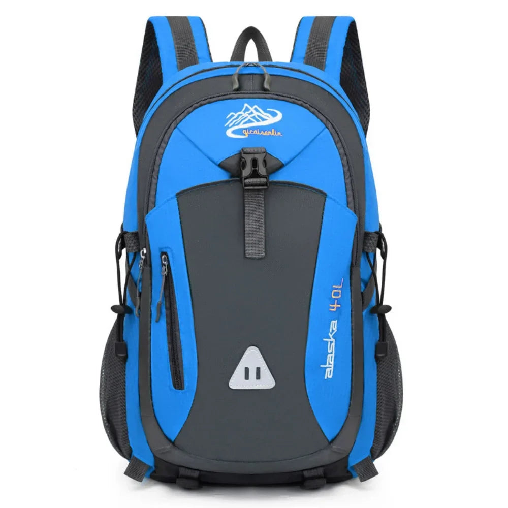 Wanderrucksack mit mehreren Fächern wasserabweisendes Nylon