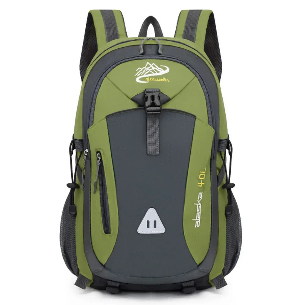 Wanderrucksack mit mehreren Fächern wasserabweisendes Nylon