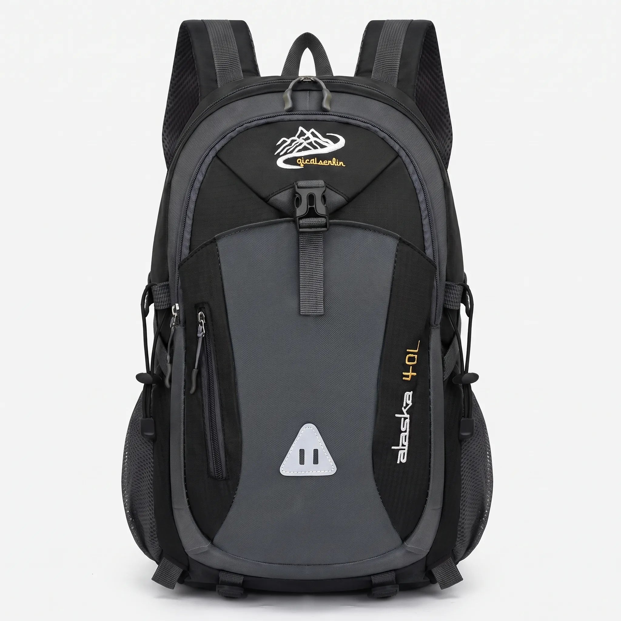 Wanderrucksack mit mehreren Fächern wasserabweisendes Nylon