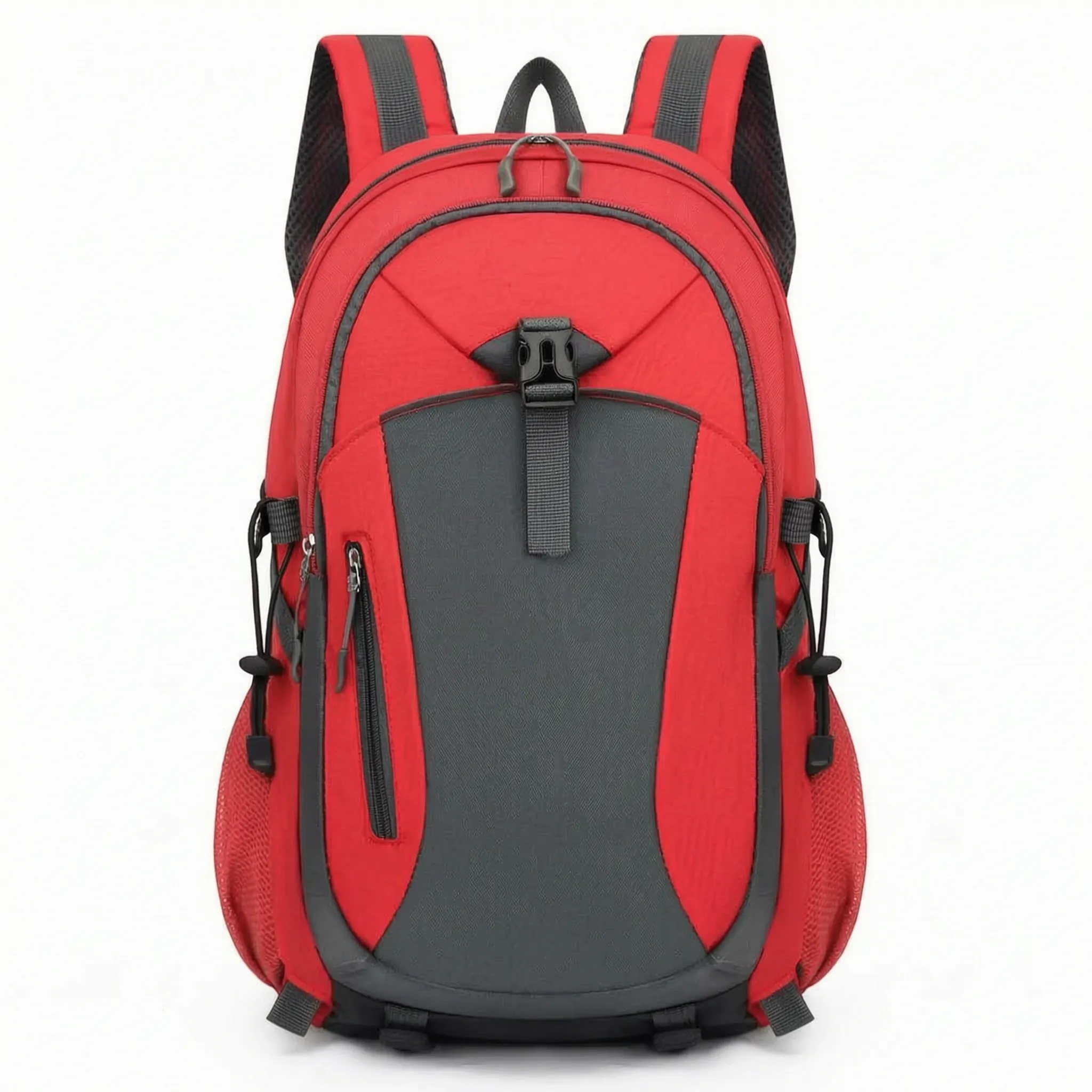 Wanderrucksack mit mehreren Fächern wasserabweisendes Nylon
