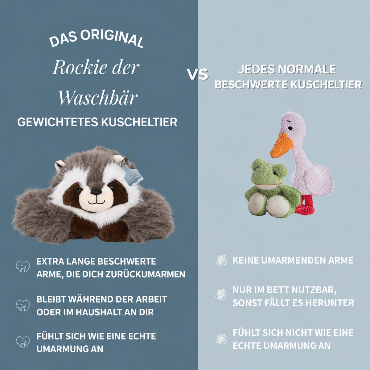 Nordspur | Rockie der Waschbär Gewichtstier