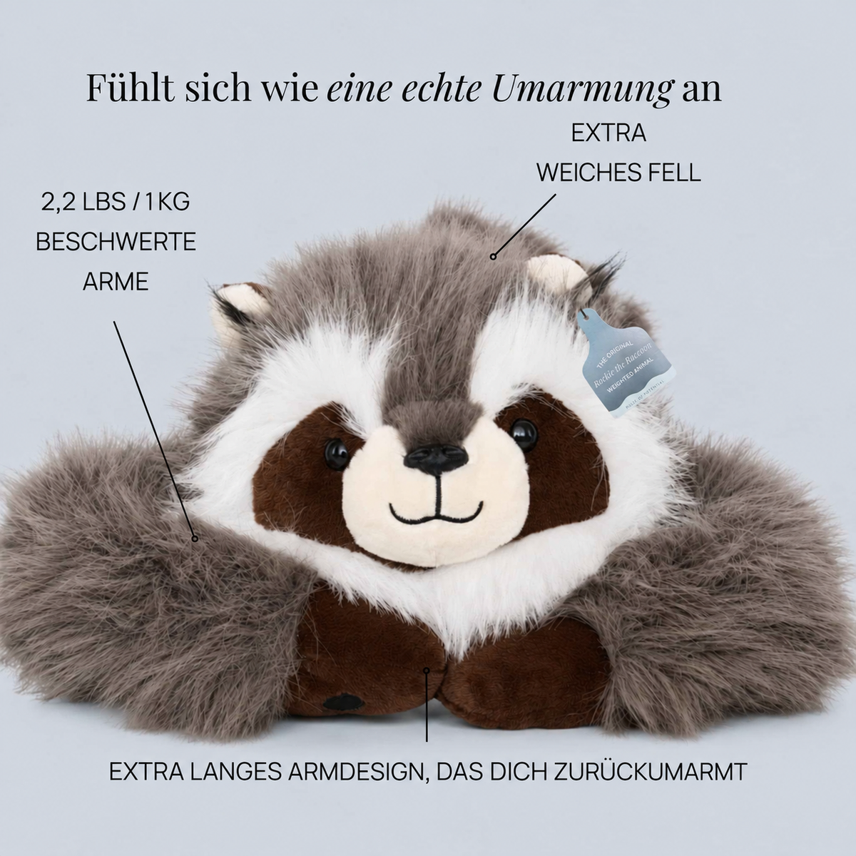 Nordspur | Rockie der Waschbär Gewichtstier
