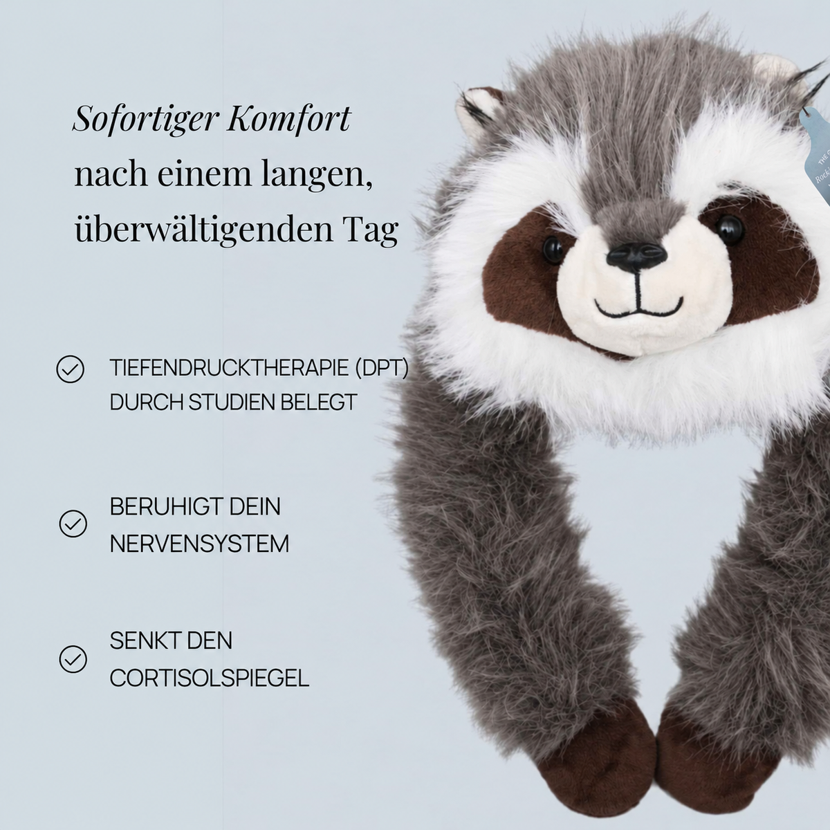Nordspur | Rockie der Waschbär Gewichtstier