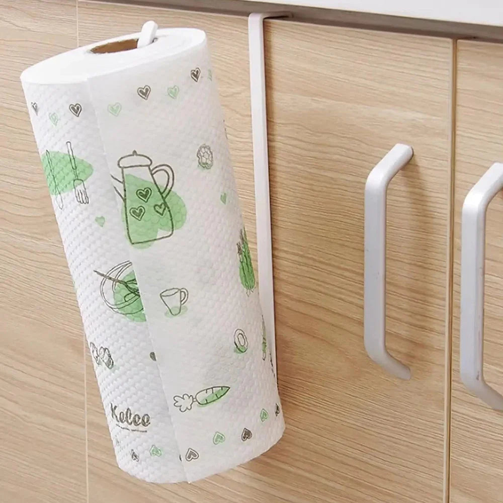 Unter-Regal-Rollenhalter für Papiertücher ohne Werkzeug montierbar