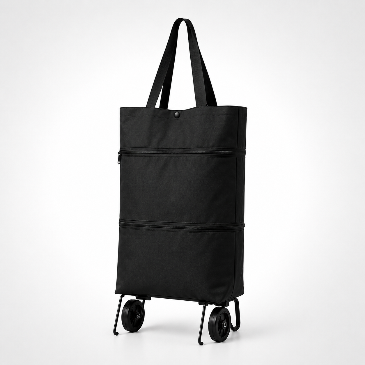 Nordspur | Rollpack Faltbarer Einkaufswagen mit Rädern