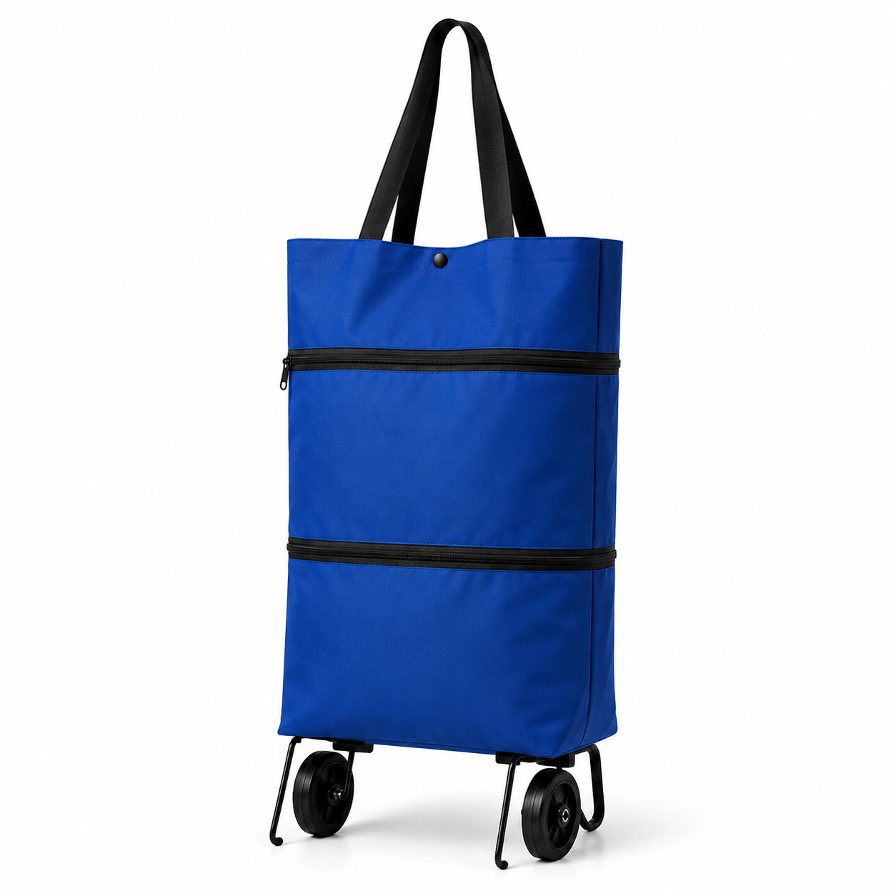 Nordspur | Rollpack Faltbarer Einkaufswagen mit Rädern