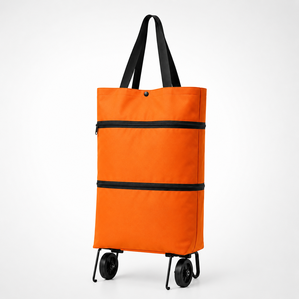 Nordspur | Rollpack Faltbarer Einkaufswagen mit Rädern