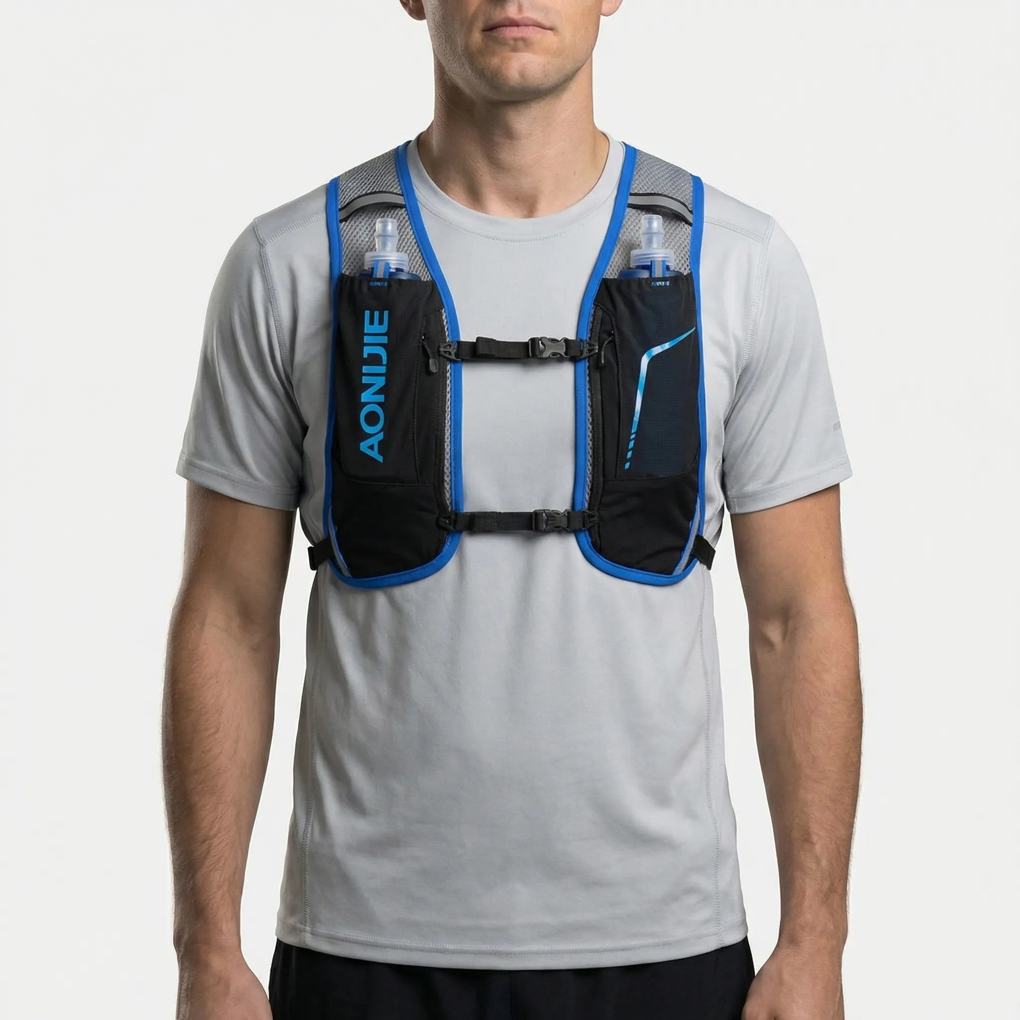 Ultraleichte Lauf-Hydrationsweste 2,5L mit atmungsaktivem Mesh