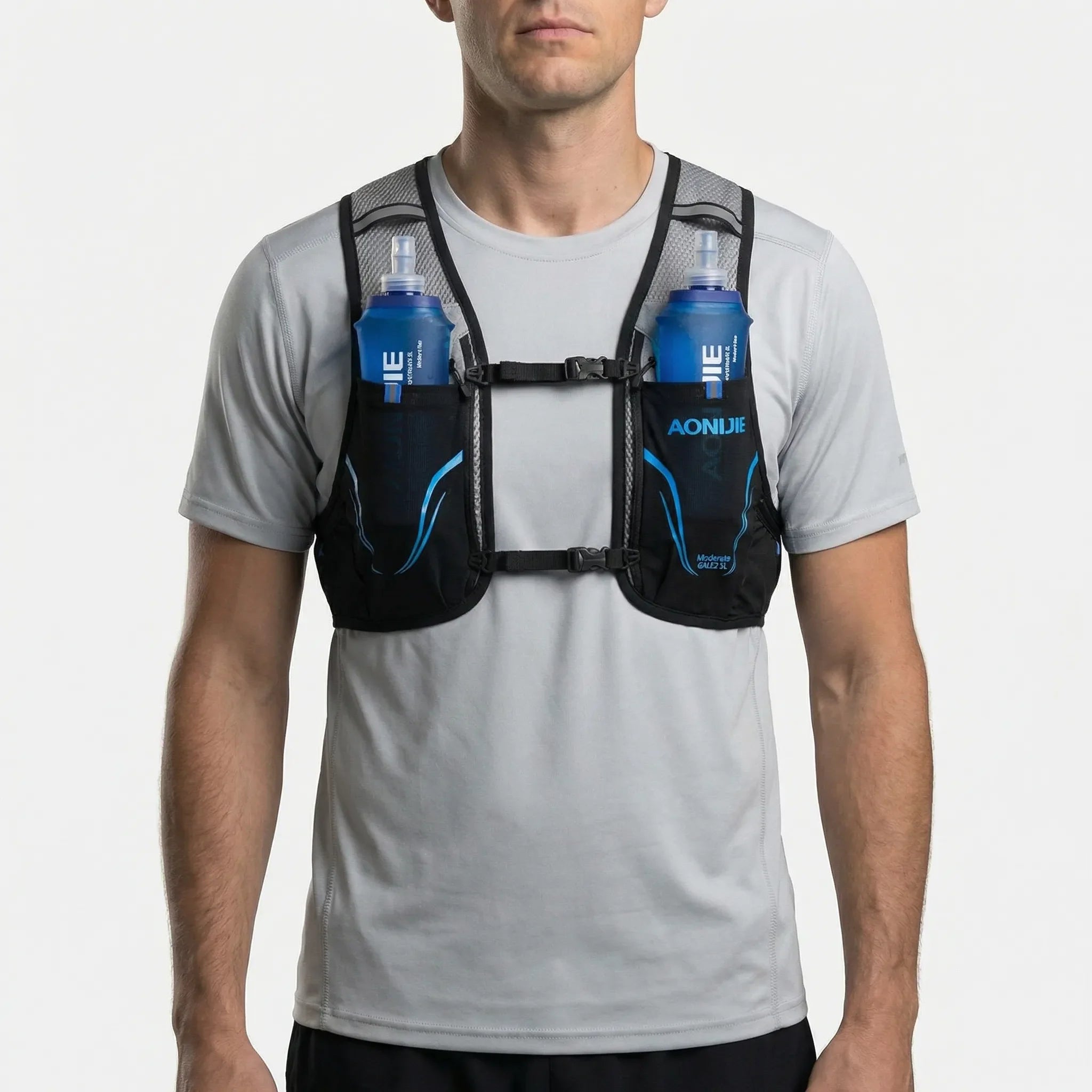 Ultraleichte Lauf-Hydrationsweste 2,5L mit atmungsaktivem Mesh