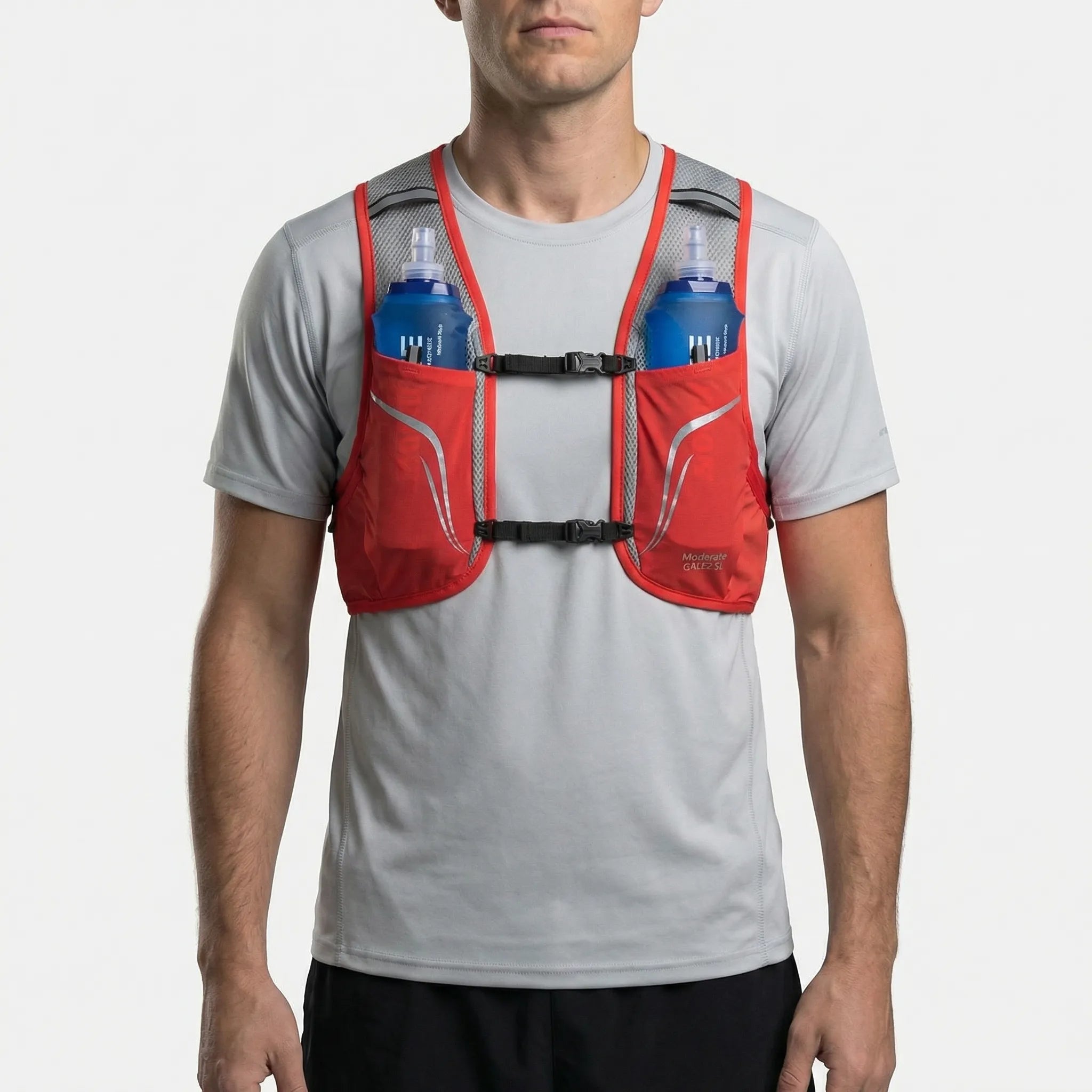 Ultraleichte Lauf-Hydrationsweste 2,5L mit atmungsaktivem Mesh