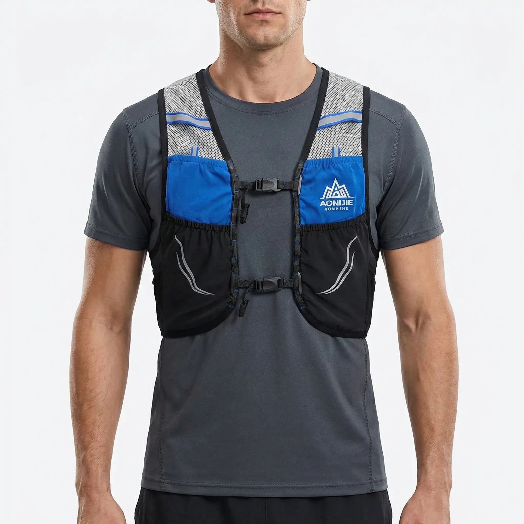 Ultraleichte Lauf-Hydrationsweste 2,5L mit atmungsaktivem Mesh
