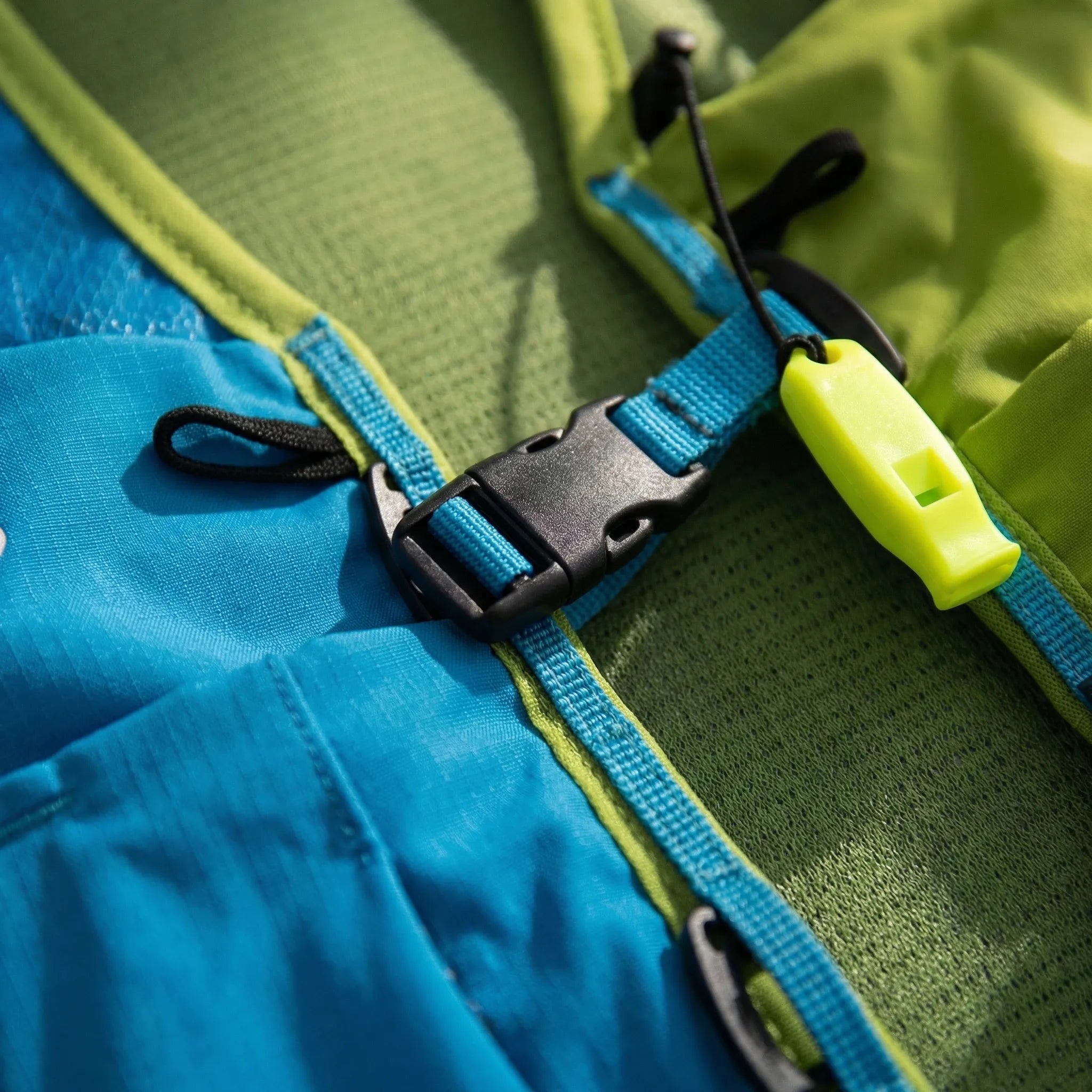 Trailrunning-Westerucksack 15L mit Frontentaschen und reflektierenden Streifen