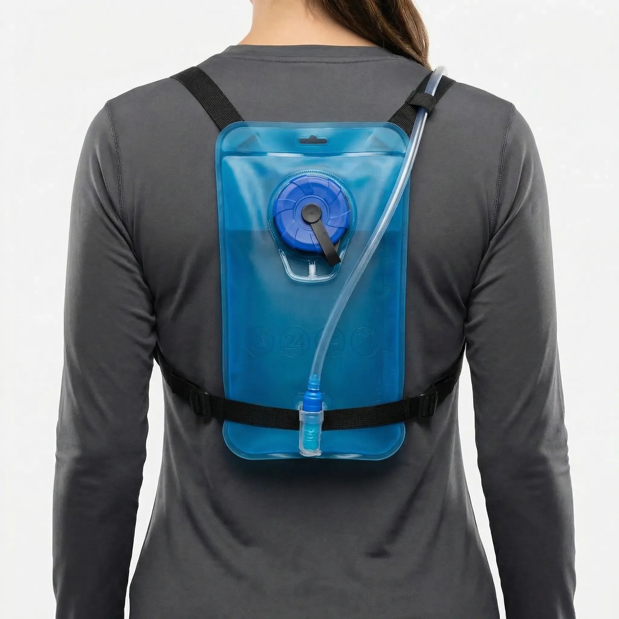 Leichte Lauf-Hydrationsweste mit atmungsaktivem Mesh und verstellbaren Gurten