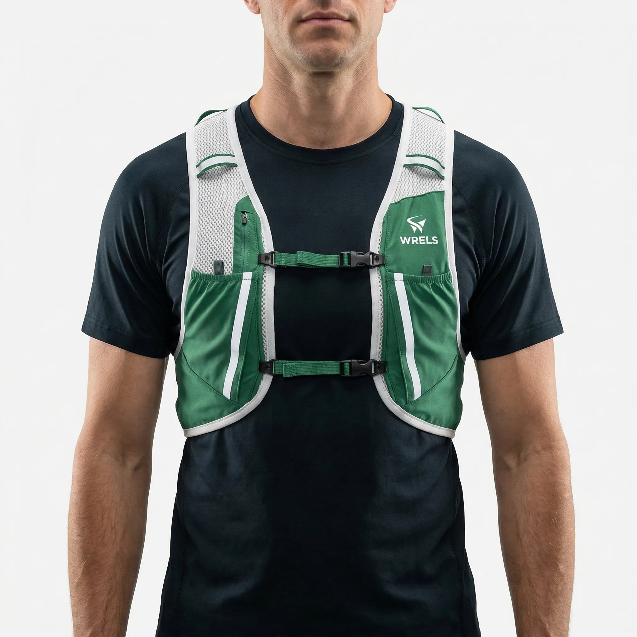 Lauf-Hydrationsweste 5L atmungsaktiv mit Mesh-Rückenteil