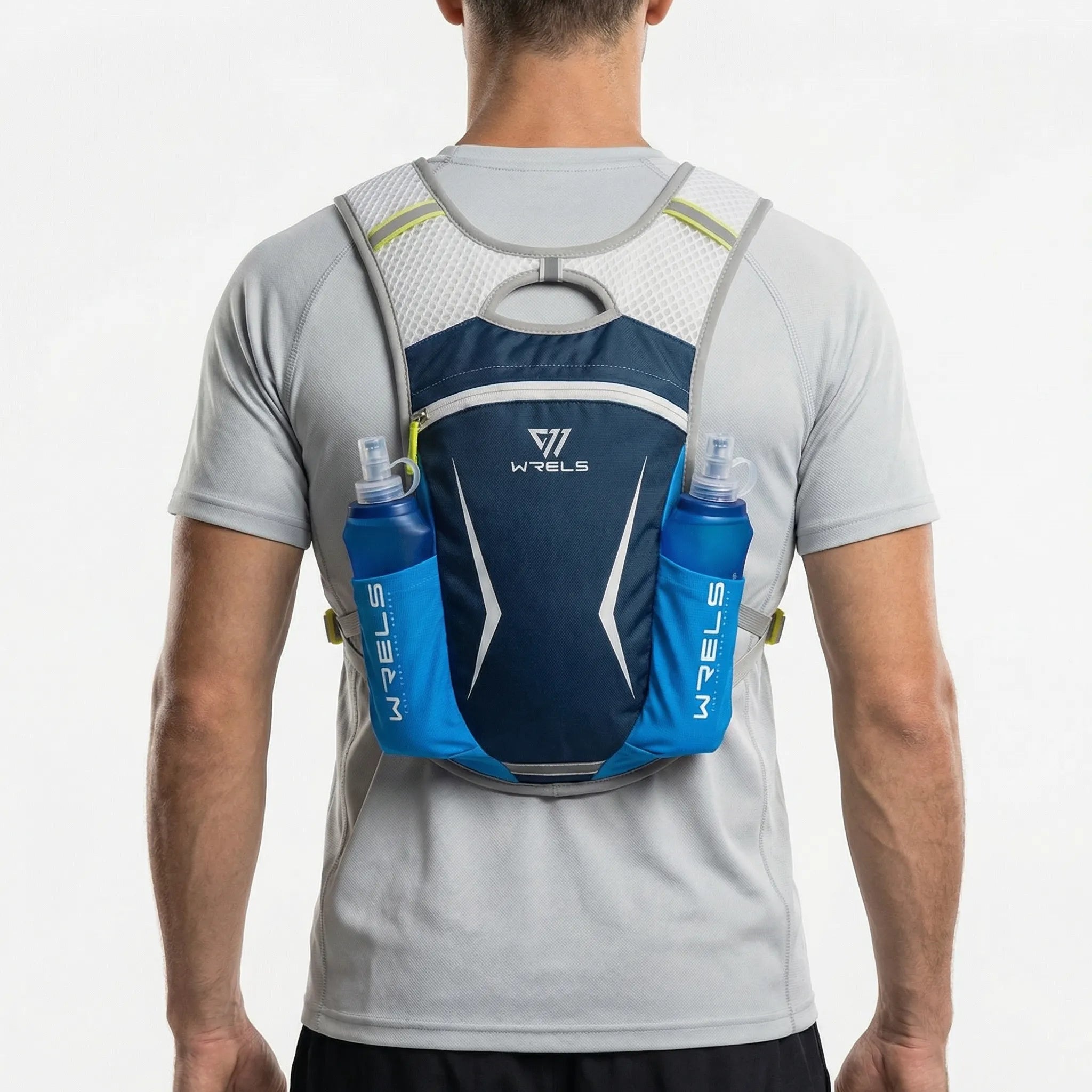 Lauf-Hydrationsweste 5L atmungsaktiv mit Mesh-Rückenteil