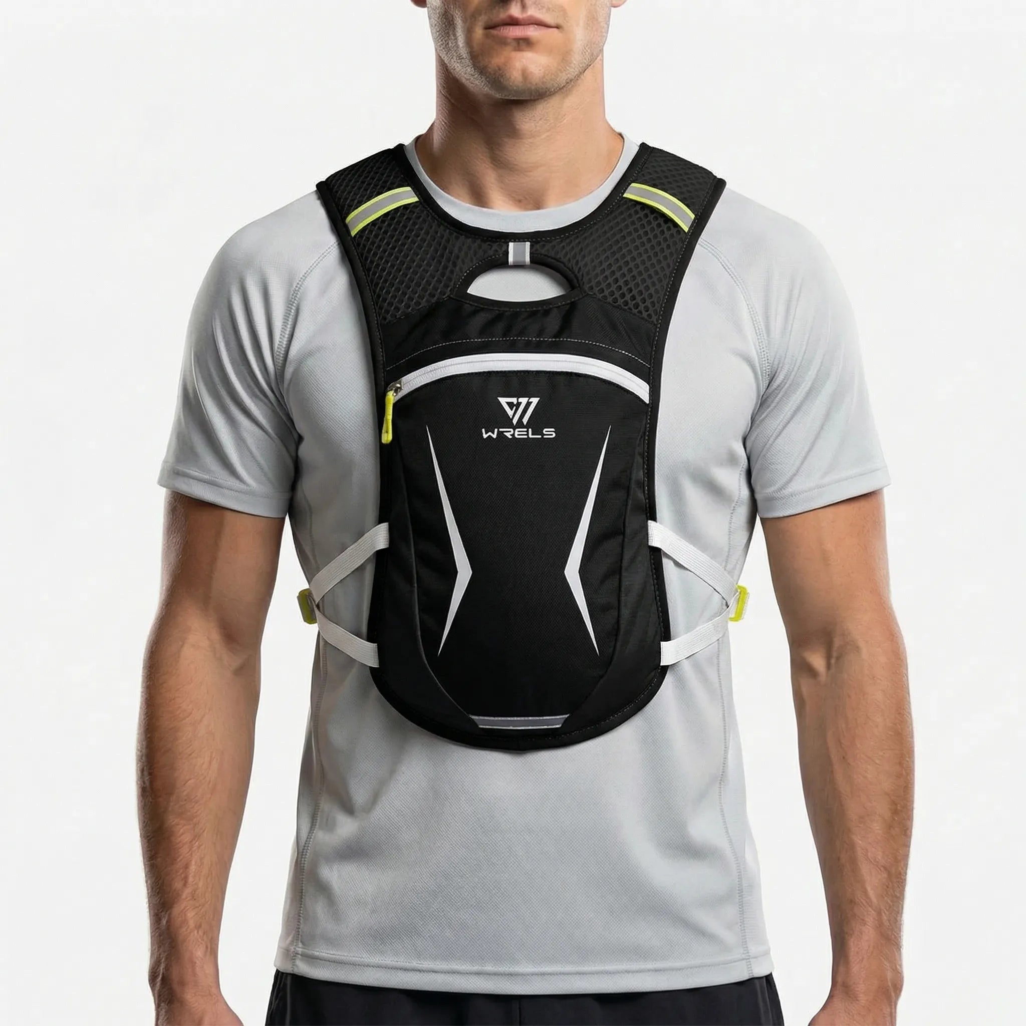 Lauf-Hydrationsweste 5L atmungsaktiv mit Mesh-Rückenteil